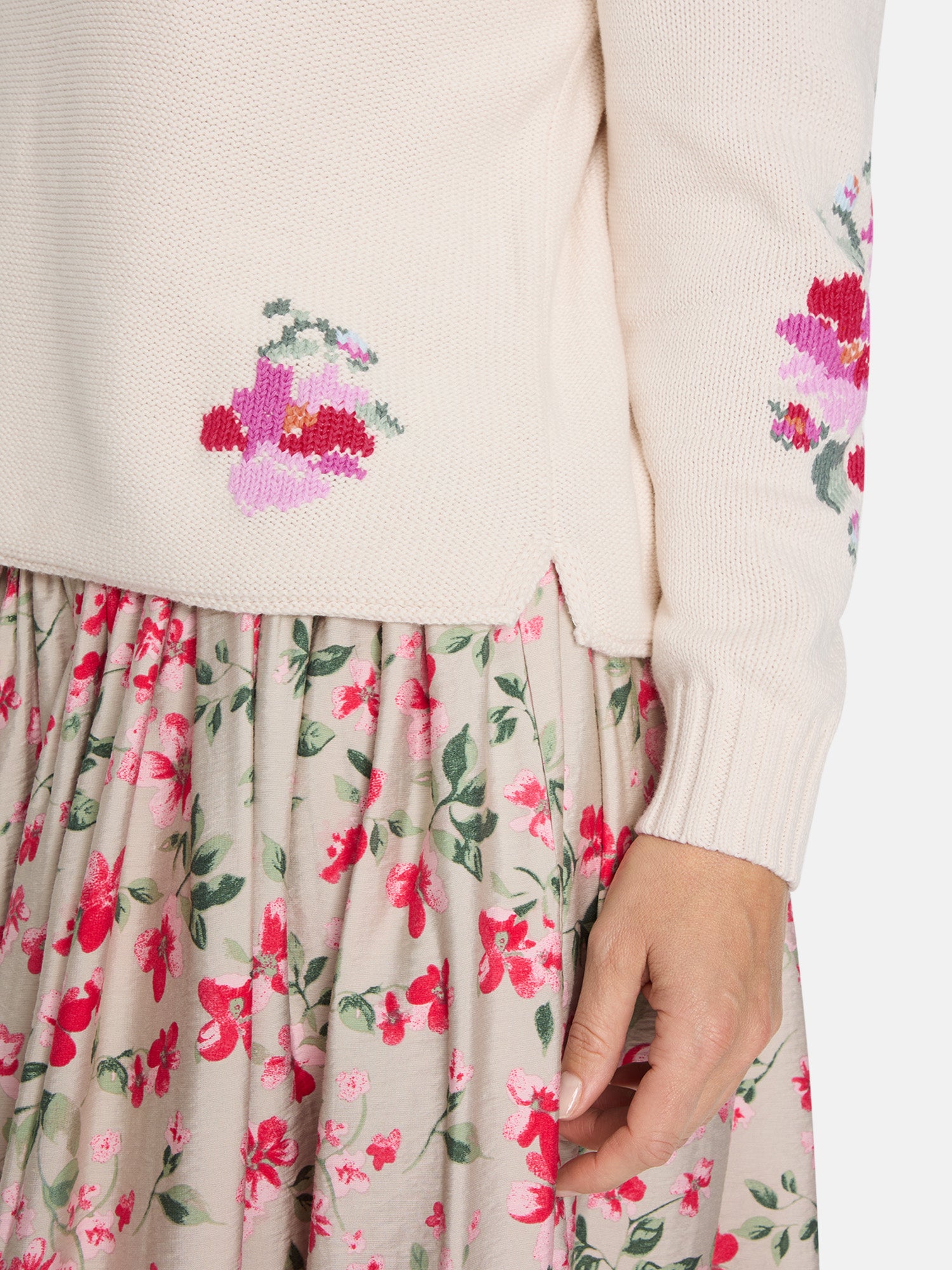 Pullover "ZwanettaL" aus Baumwolle