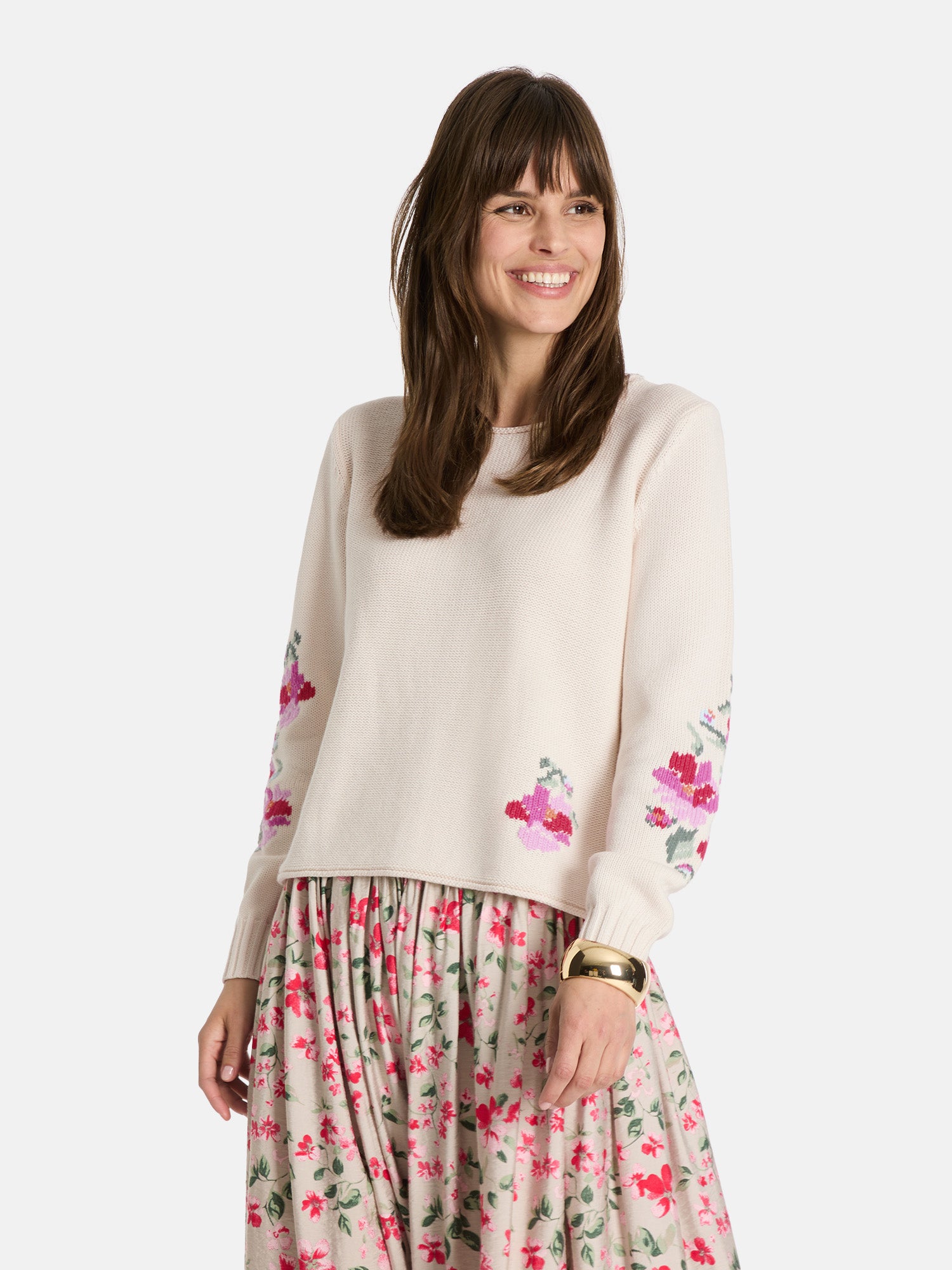 Pullover "ZwanettaL" aus Baumwolle