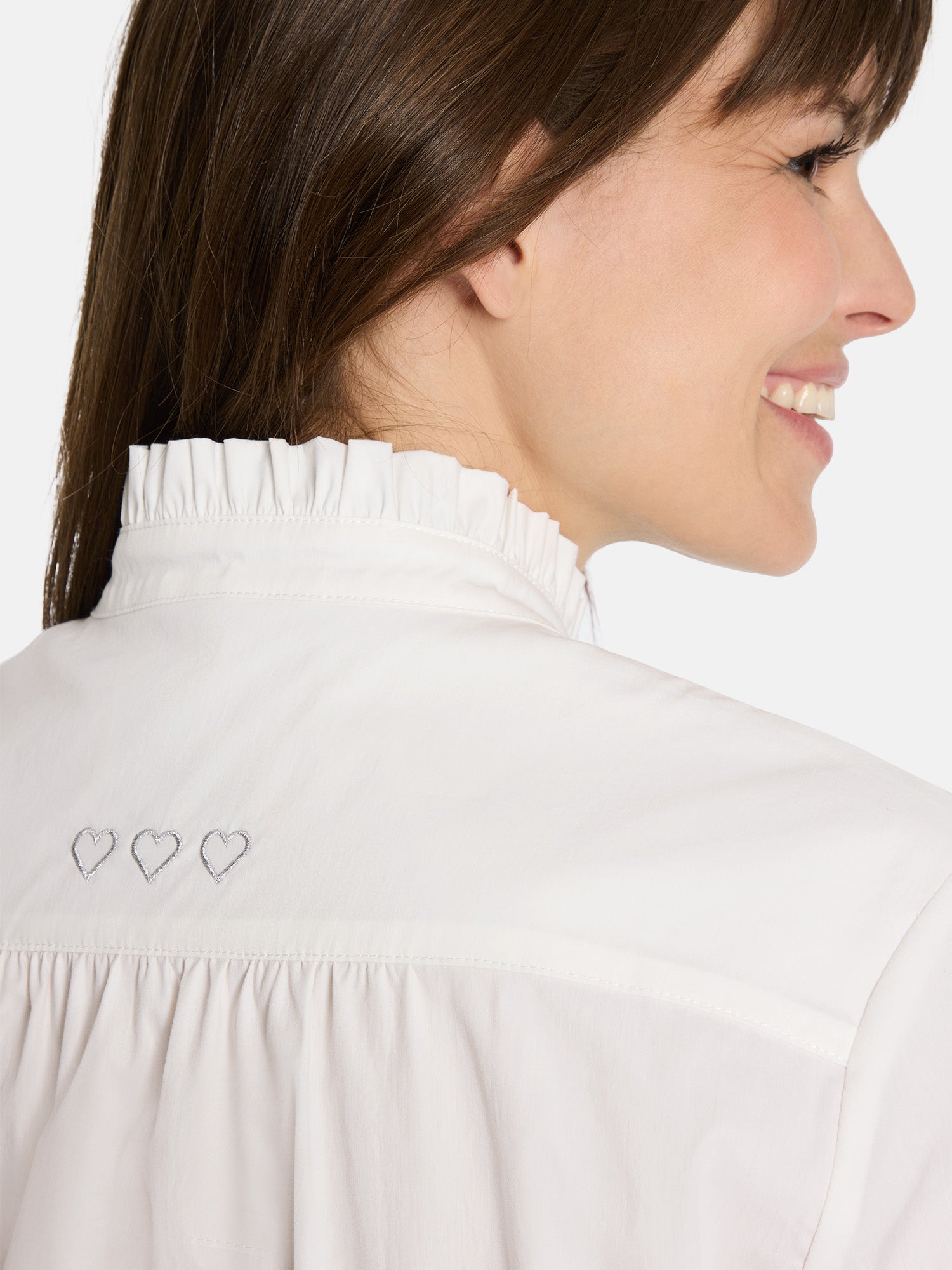 Schlupfbluse "KittyL" mit Elasthan