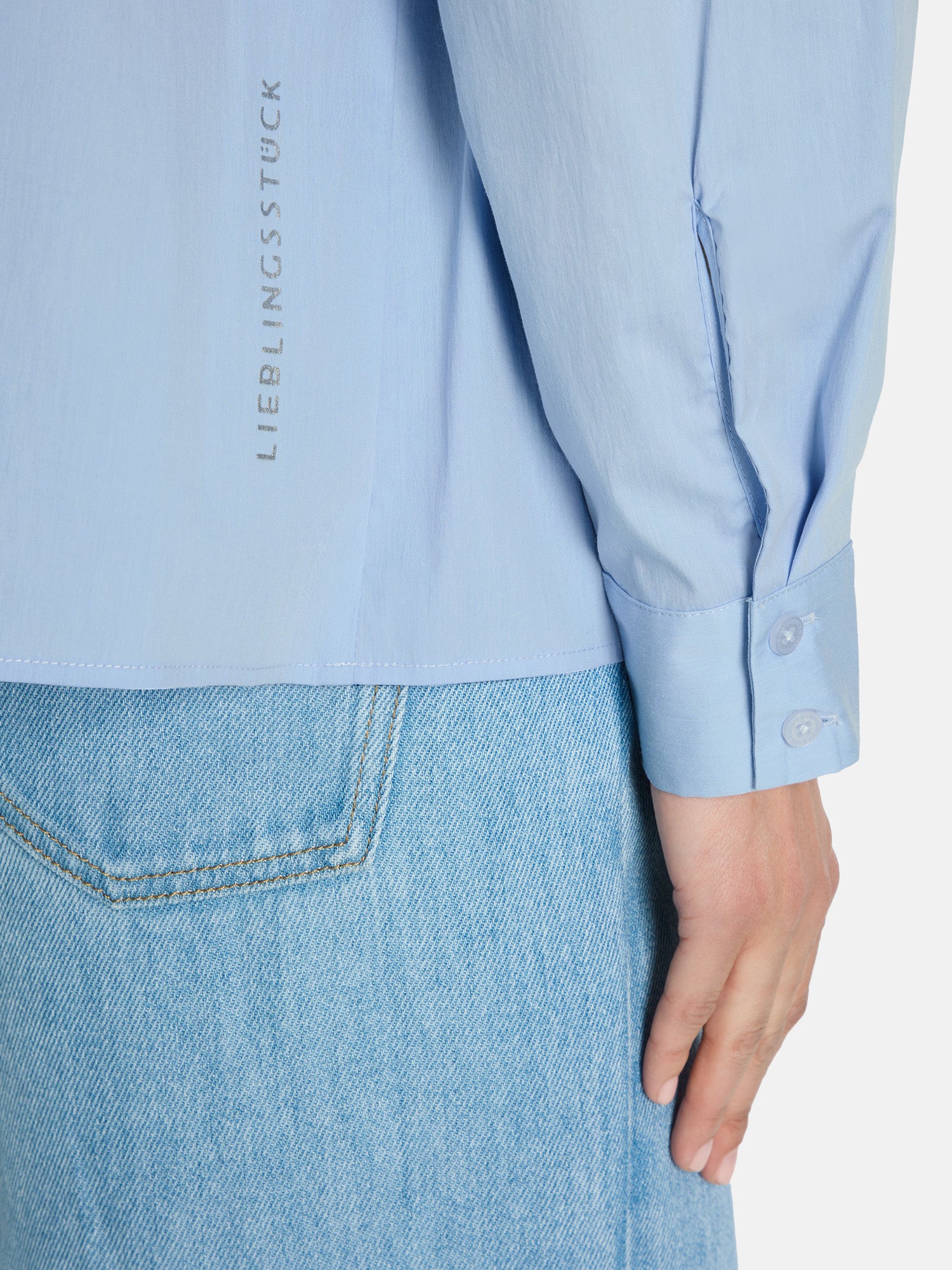 Schlupfbluse "KittyL" mit Elasthan