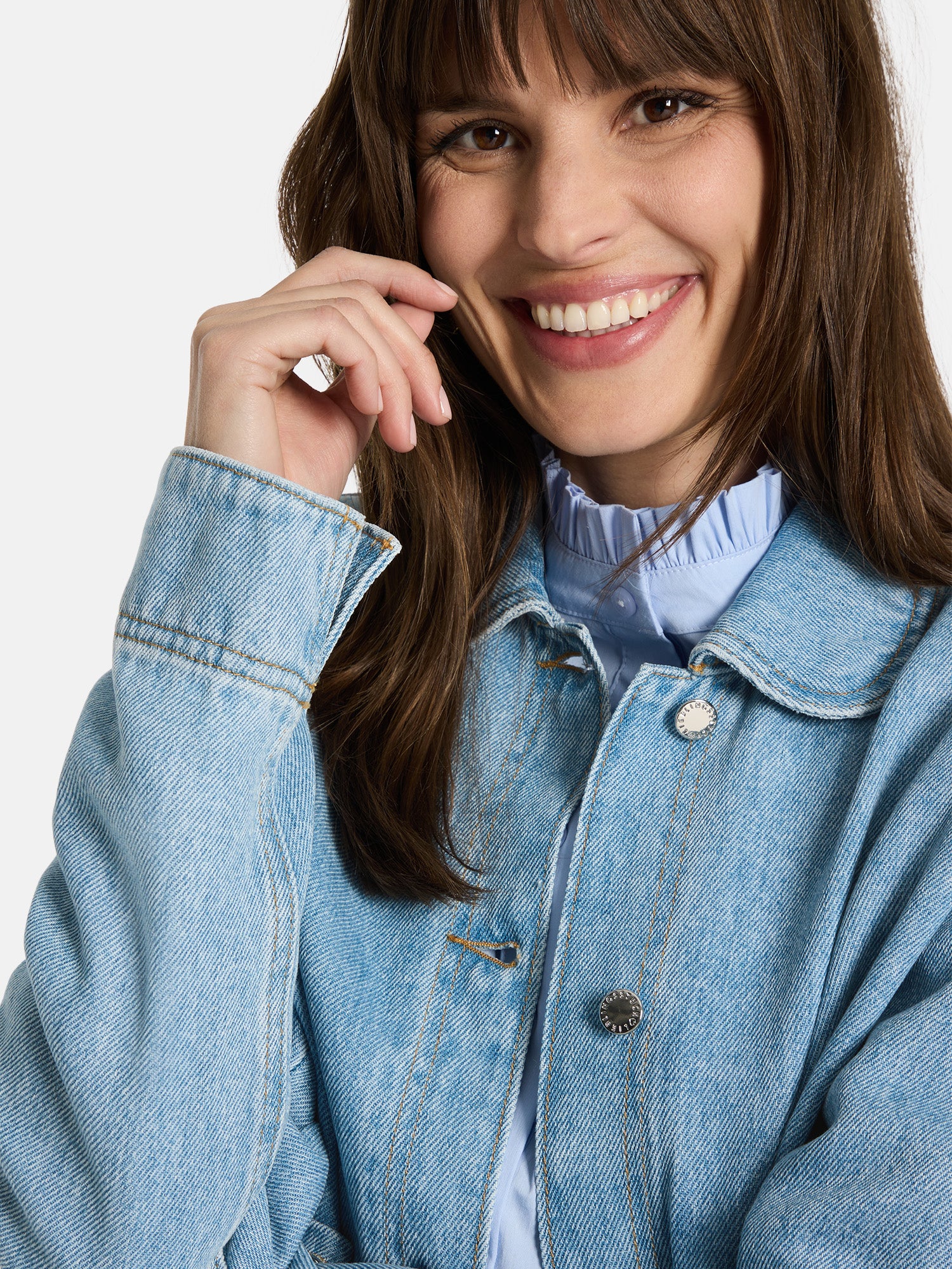 Jeansjacke "NixonL" aus Lyocell
