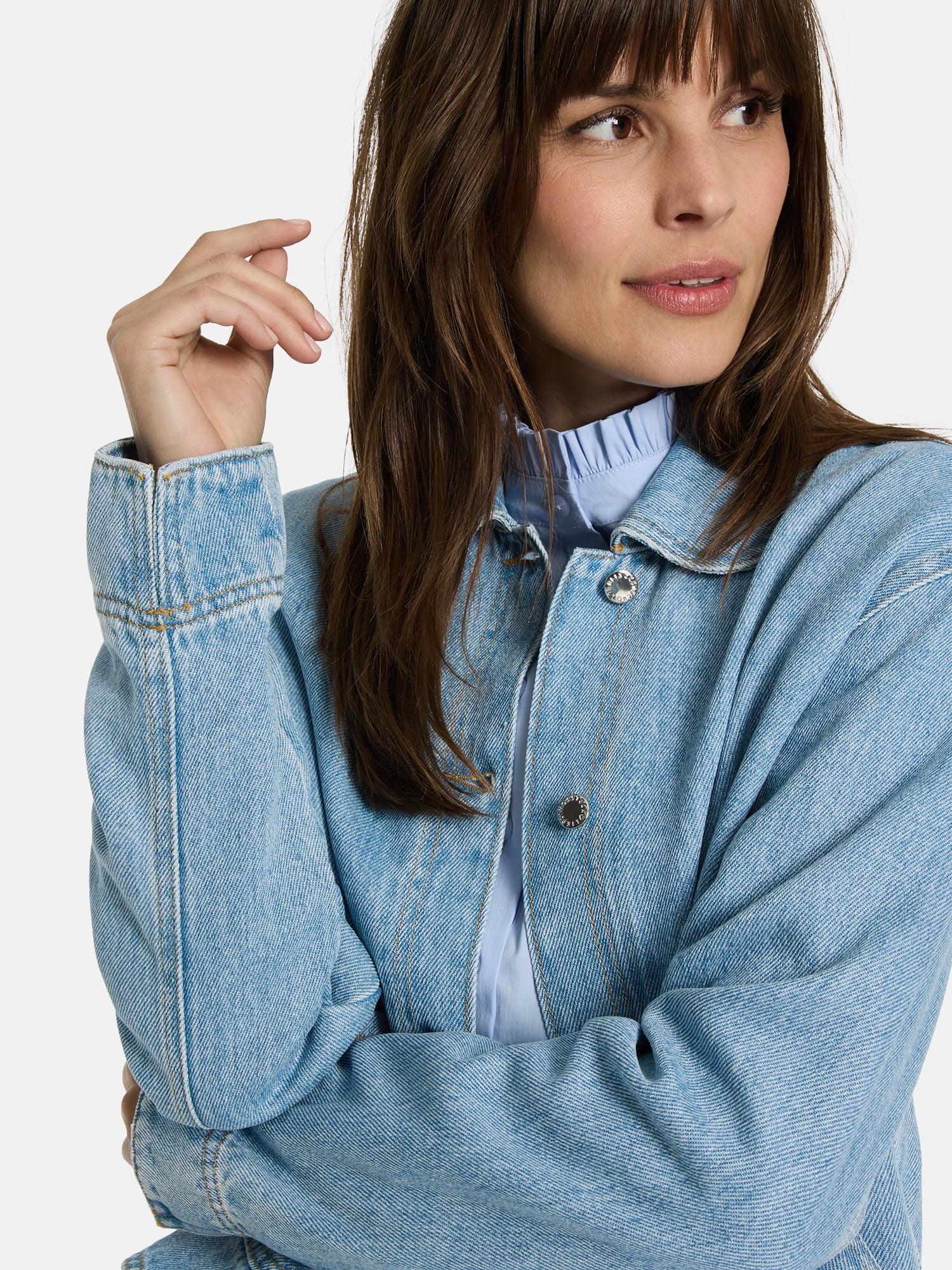 Jeansjacke "NixonL" aus Lyocell