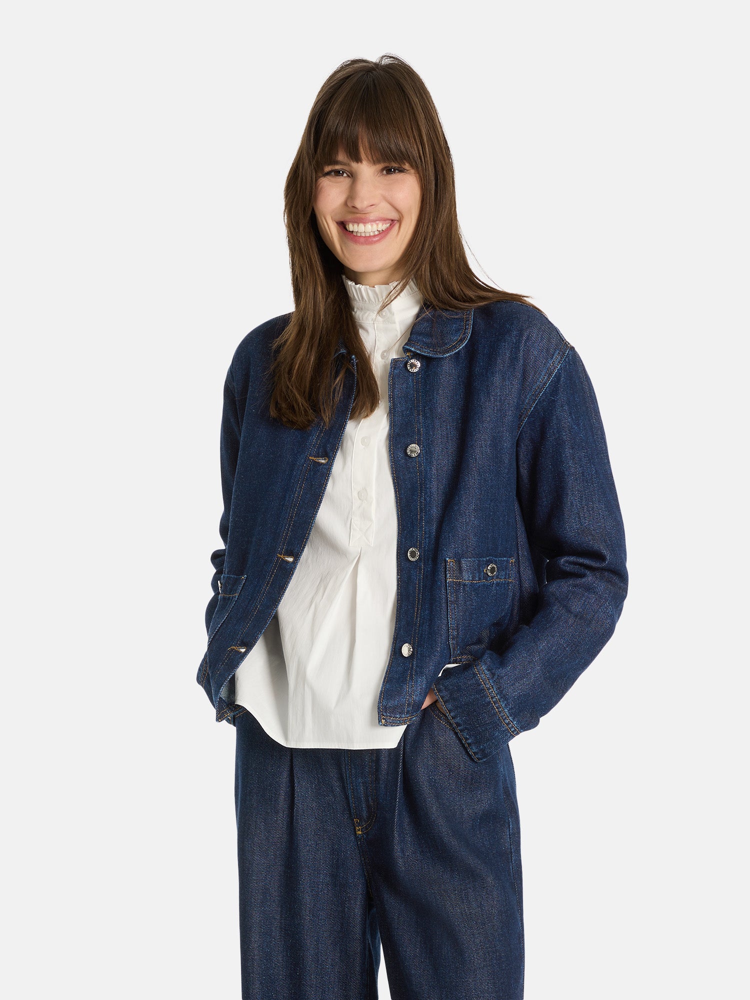 Jeansjacke "NixonL" aus Lyocell