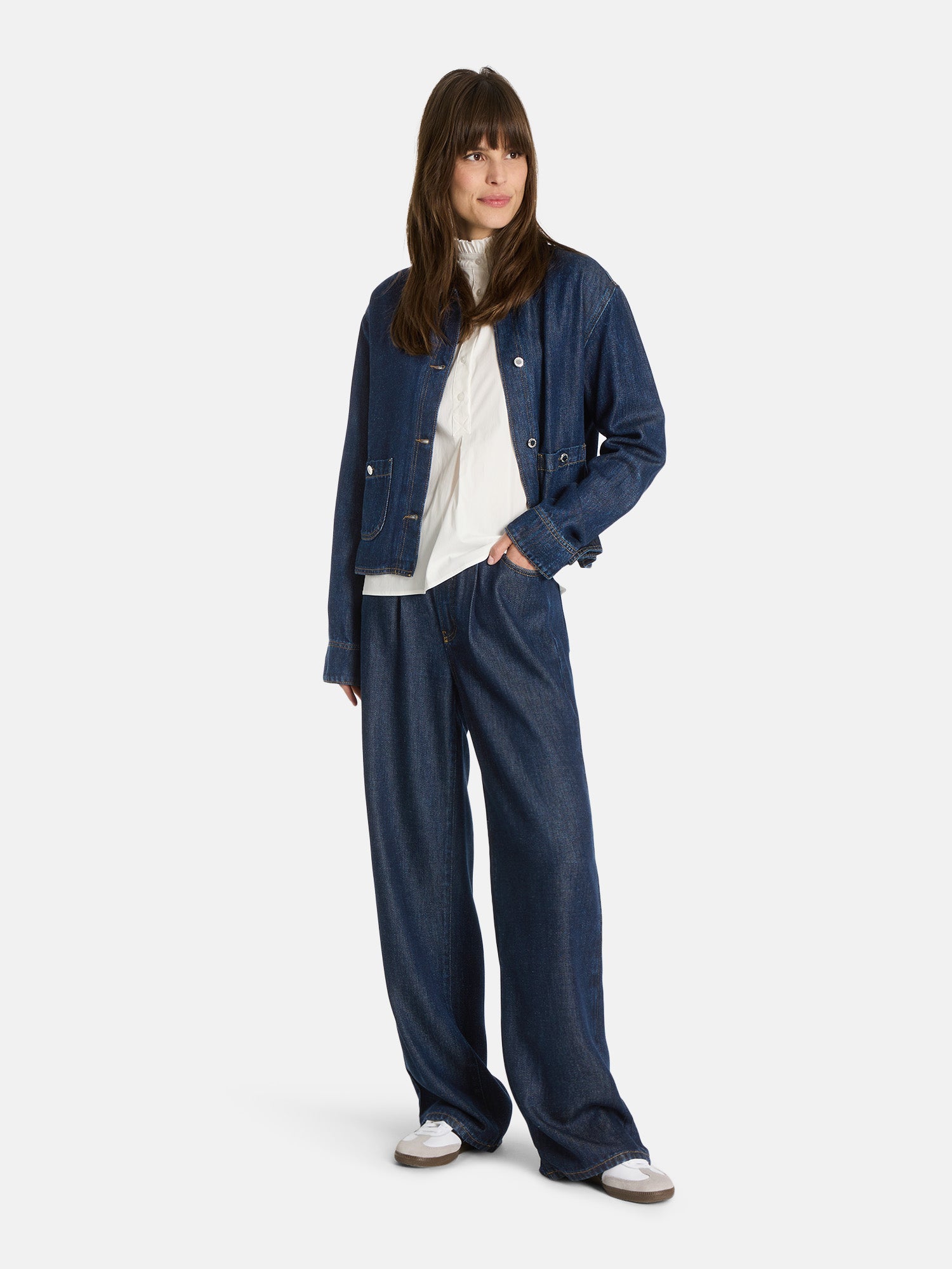 Jeansjacke "NixonL" aus Lyocell