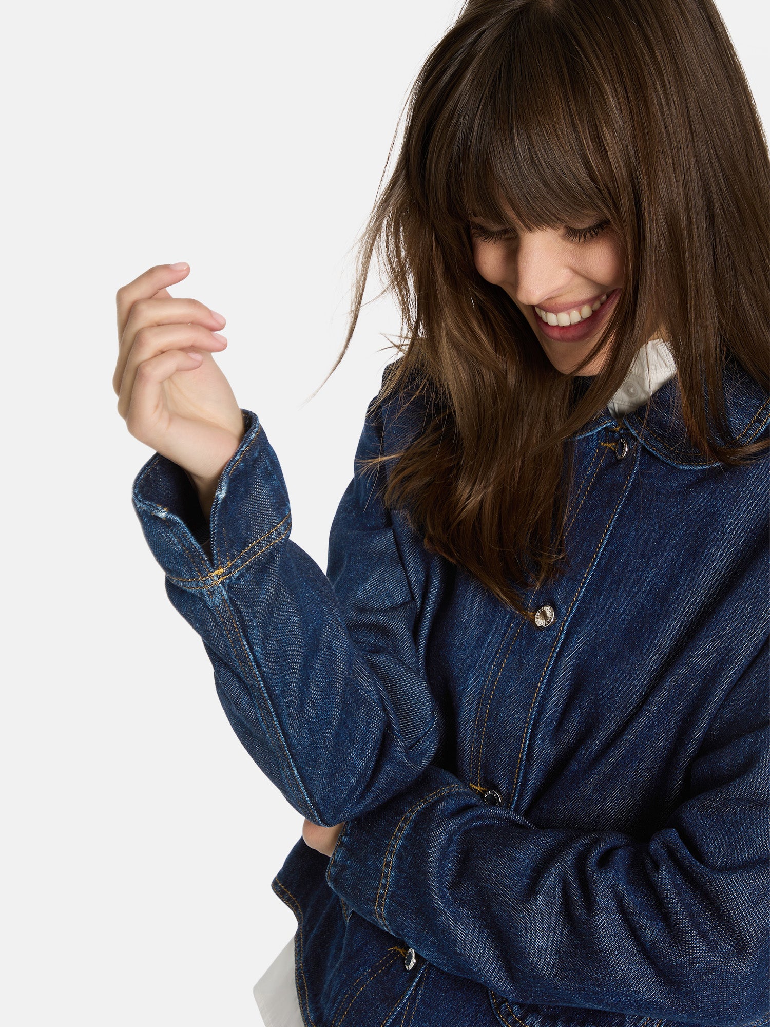 Jeansjacke "NixonL" aus Lyocell