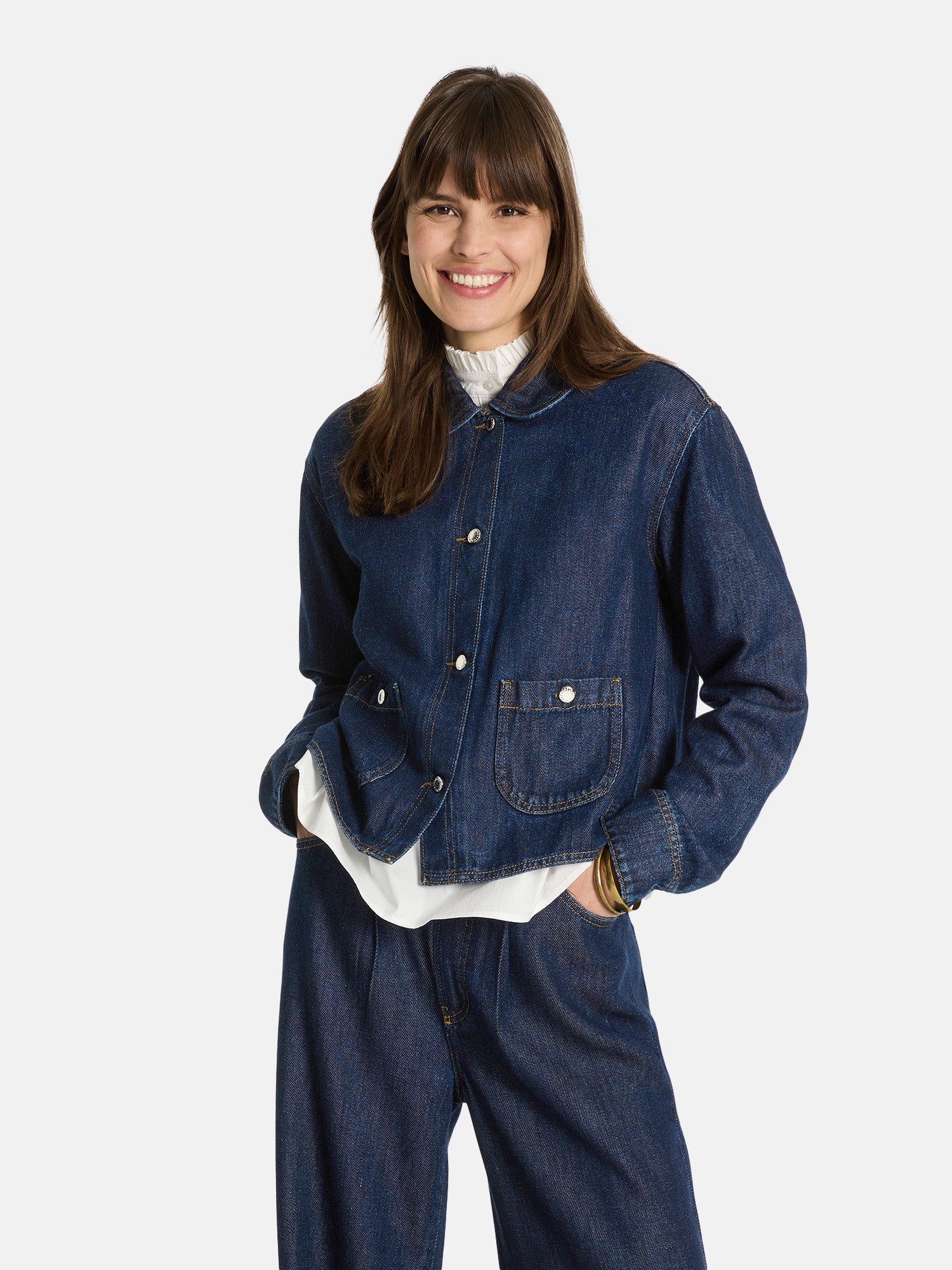 Jeansjacke "NixonL" aus Lyocell