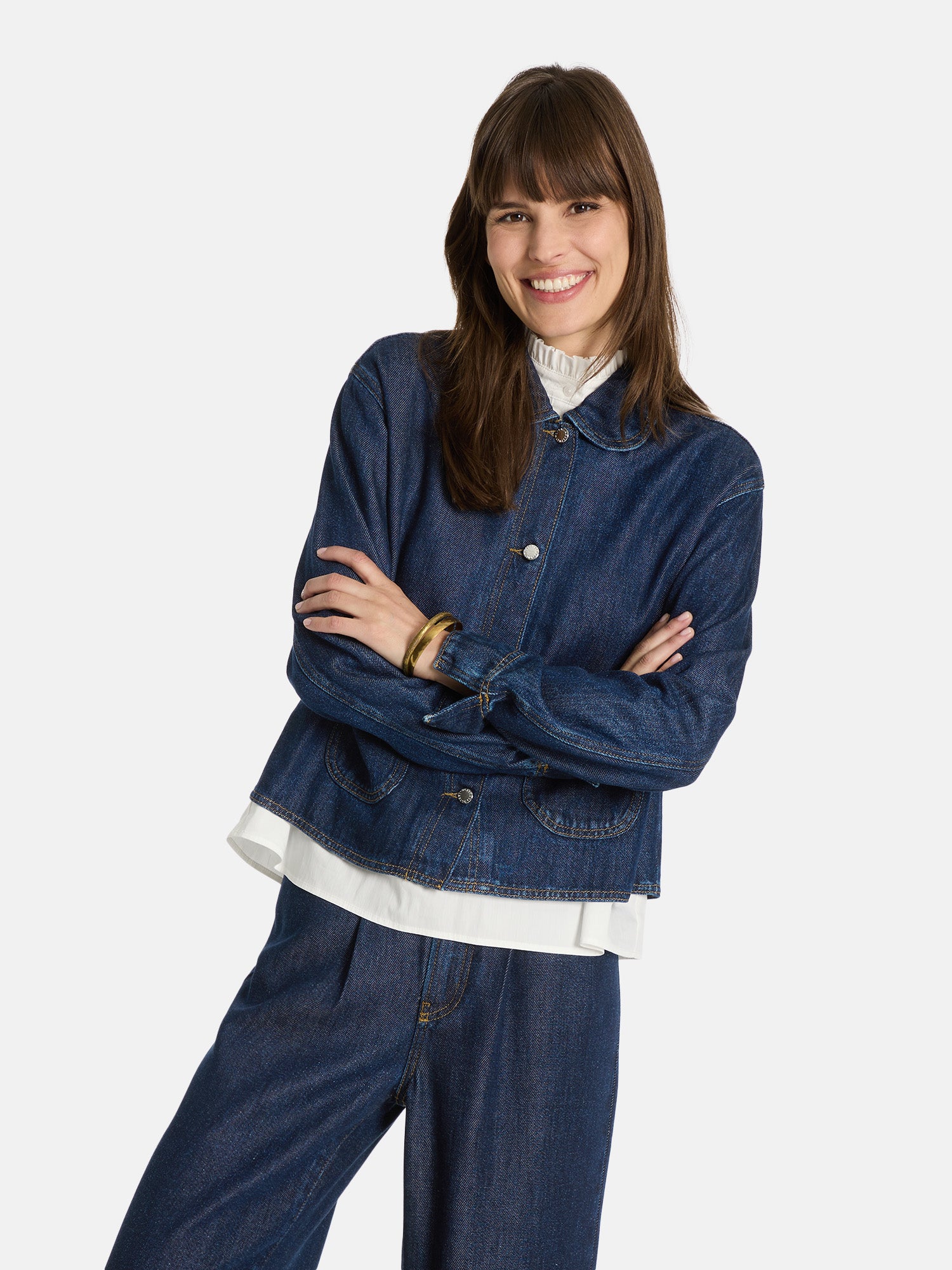 Jeansjacke "NixonL" aus Lyocell