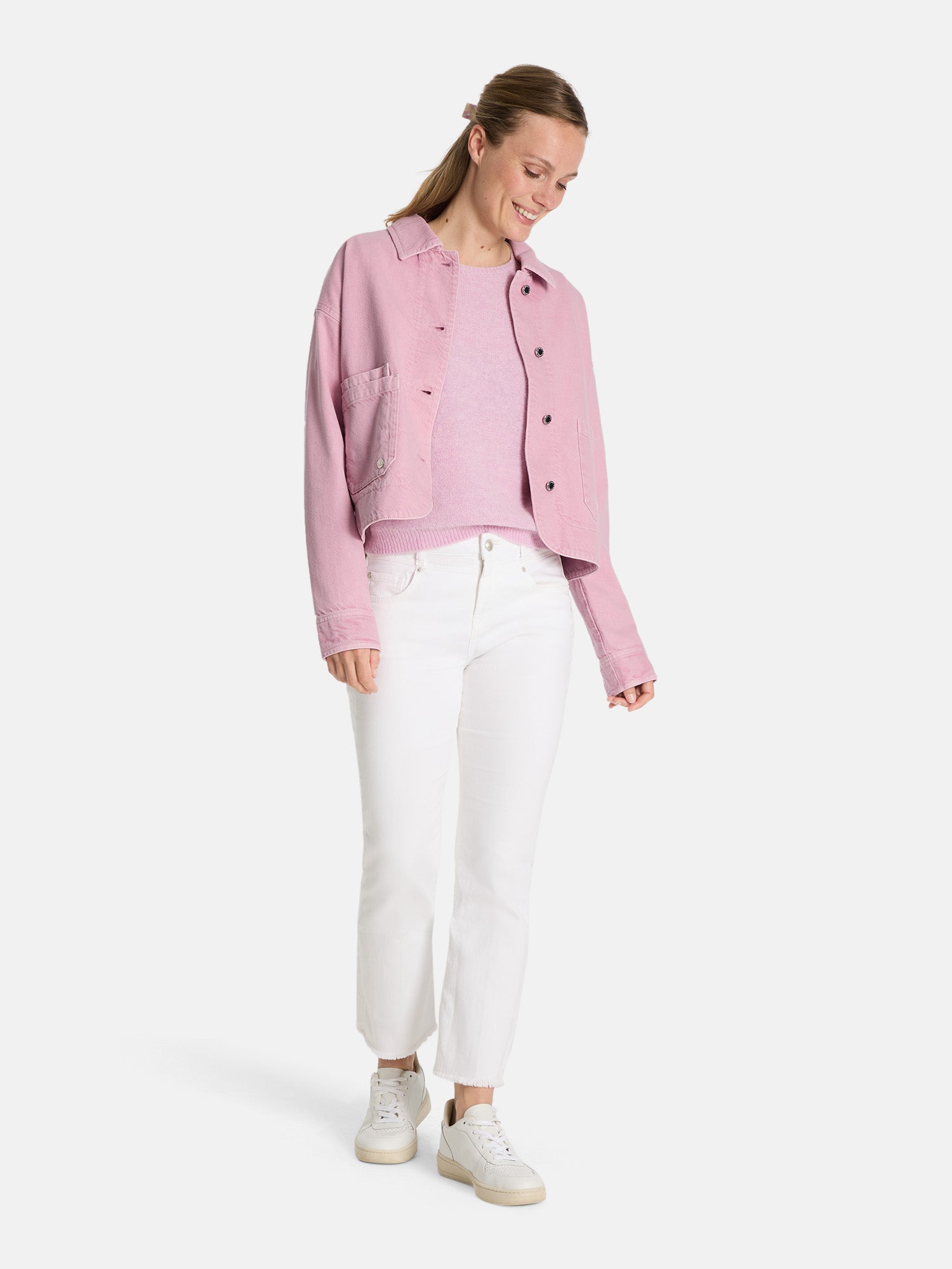 Jeansjacke "ChelseyL" aus Lyocellmix
