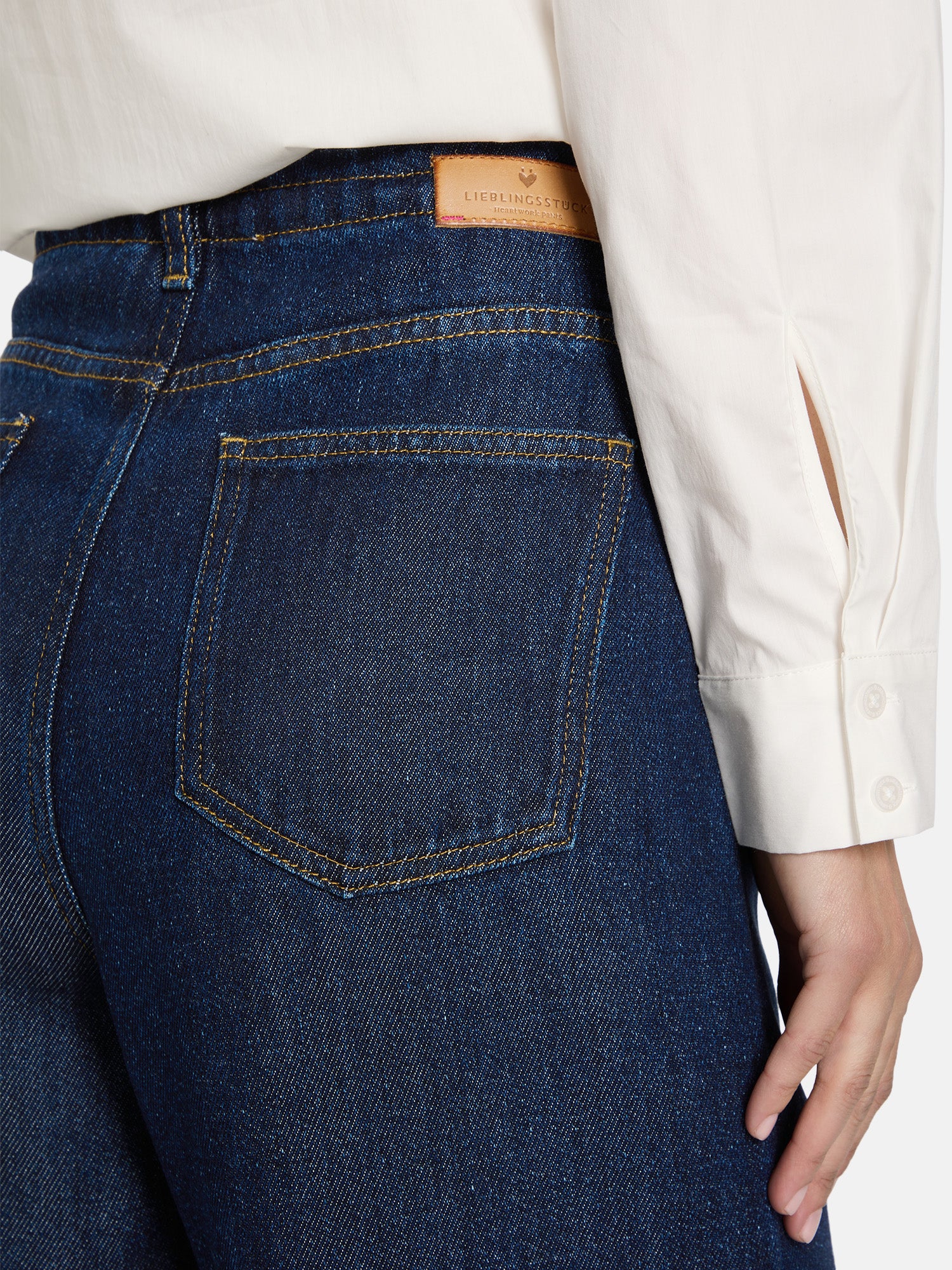 Hose "LS-61" aus Lyocell