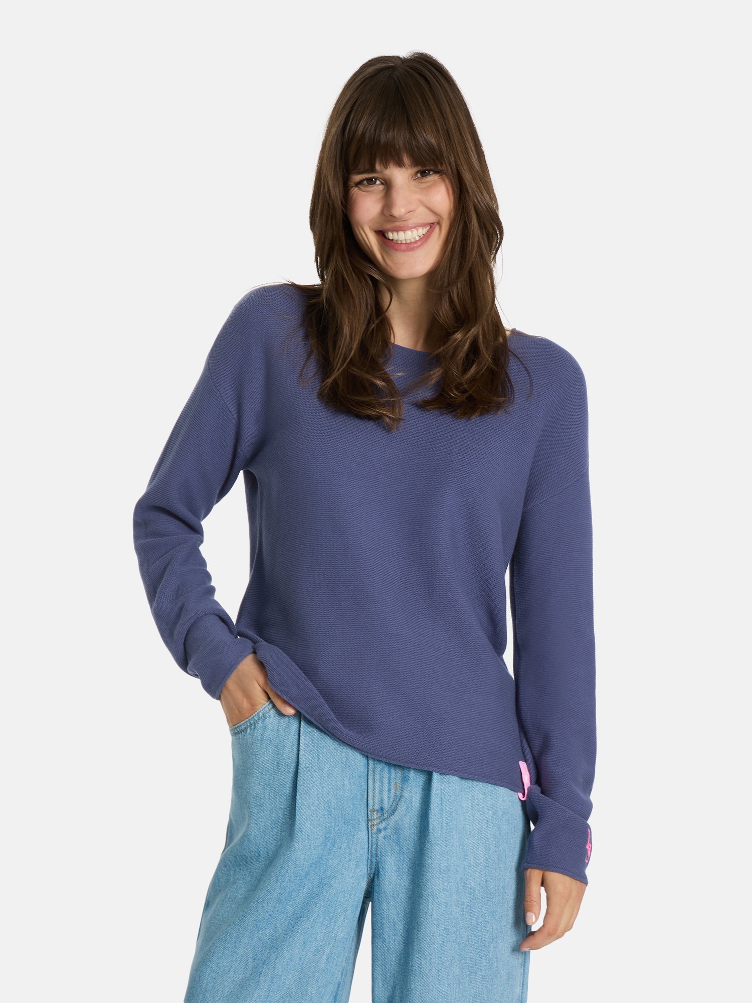 Pullover "KynaP" aus Baumwolle