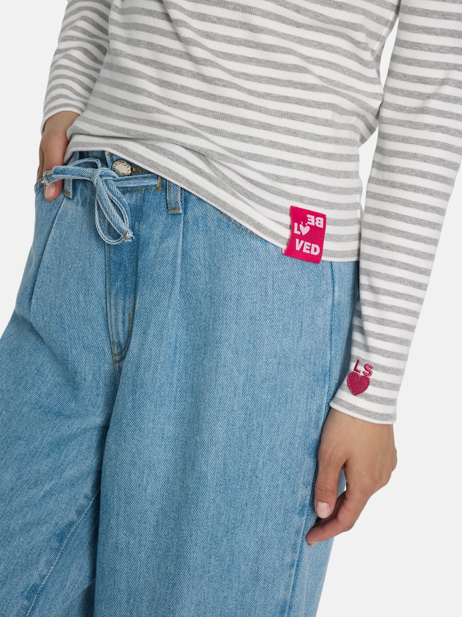 Langarmshirt "NashiEP" mit Elasthan