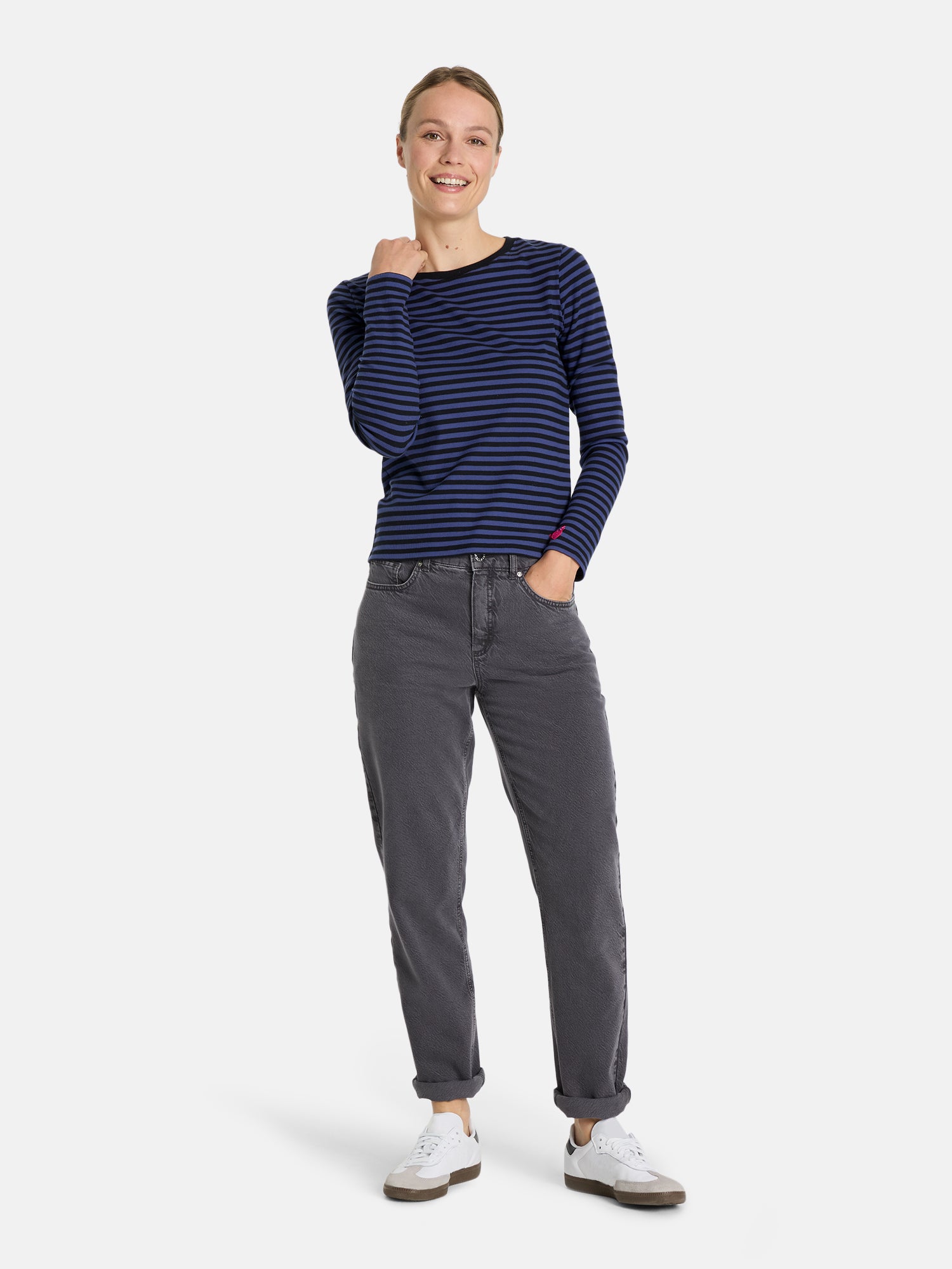 Langarmshirt "NashiEP" mit Elasthan