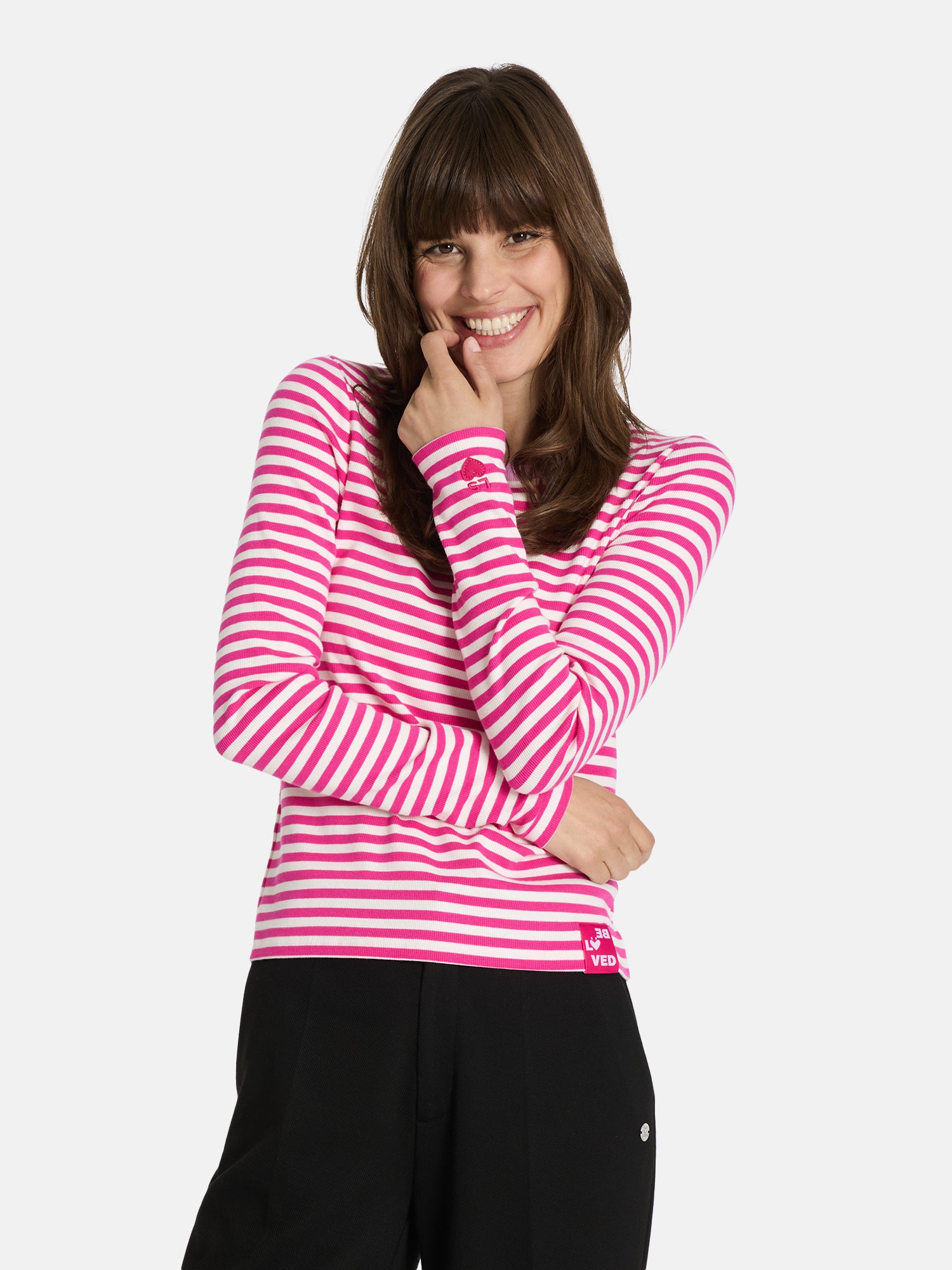 Langarmshirt "NashiEP" mit Elasthan