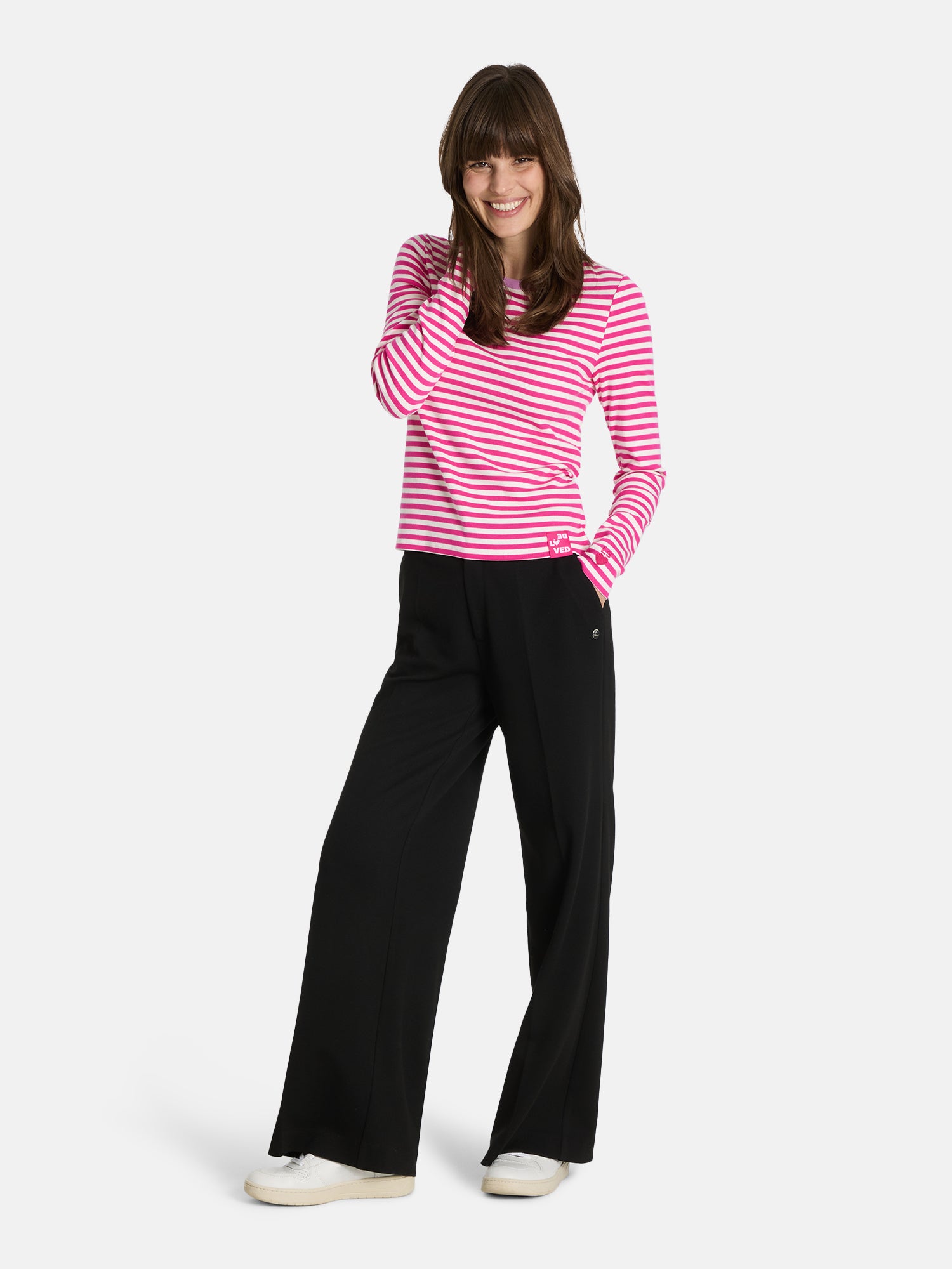 Langarmshirt "NashiEP" mit Elasthan