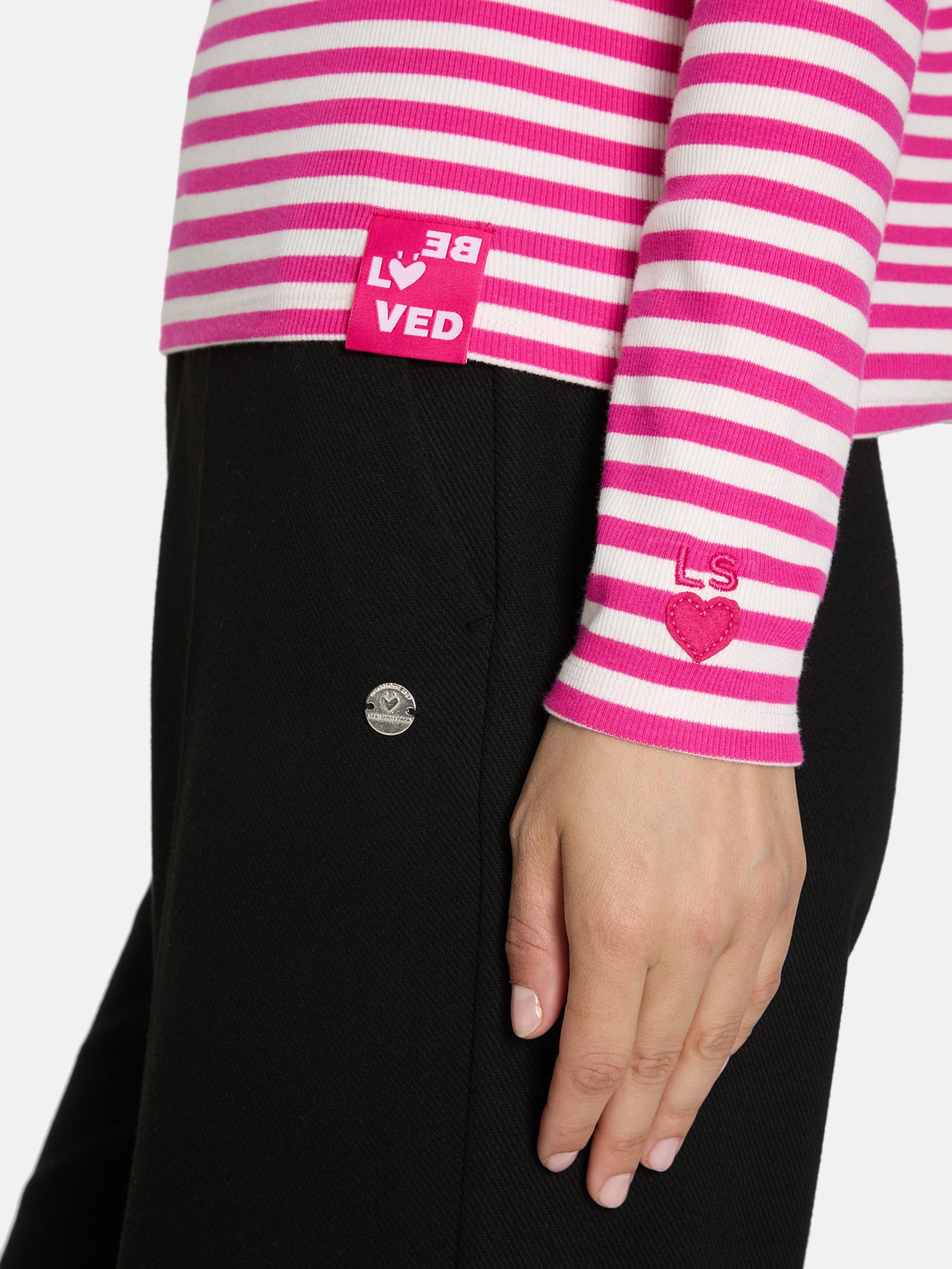 Langarmshirt "NashiEP" mit Elasthan