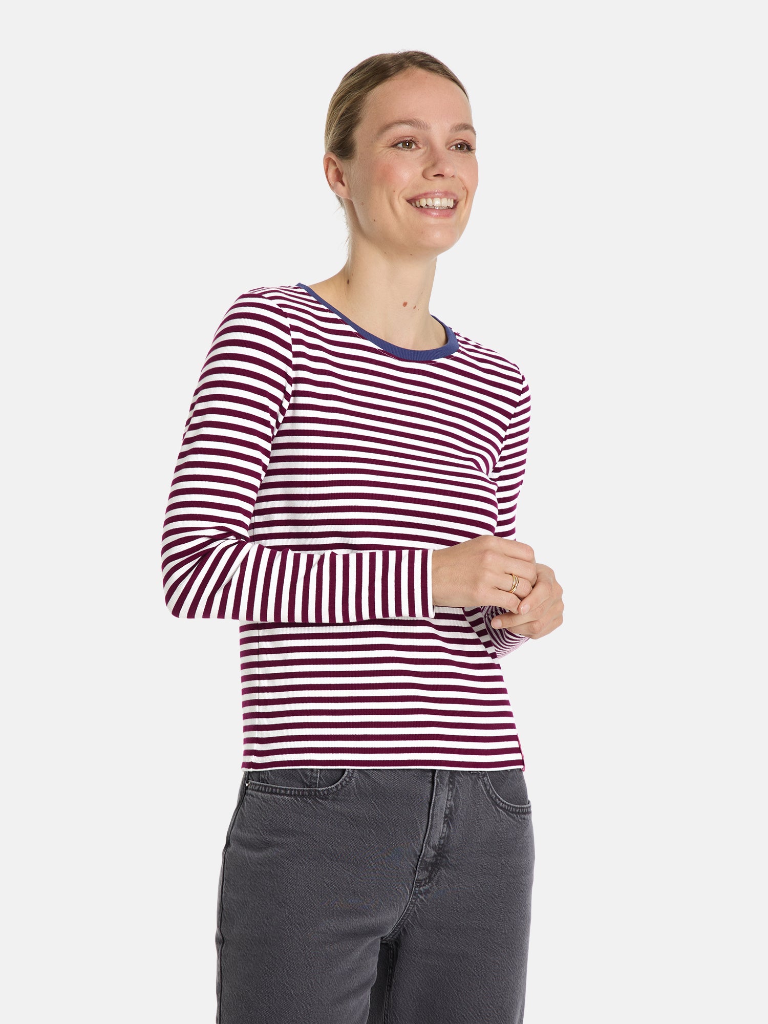 Langarmshirt "NashiEP" mit Elasthan