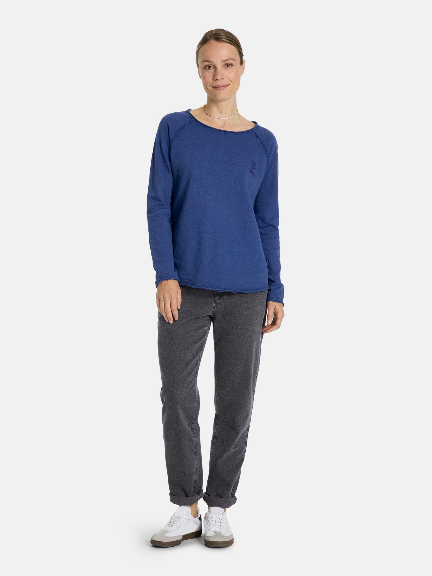 Sweatshirt "CathrinaEP" aus Baumwolle