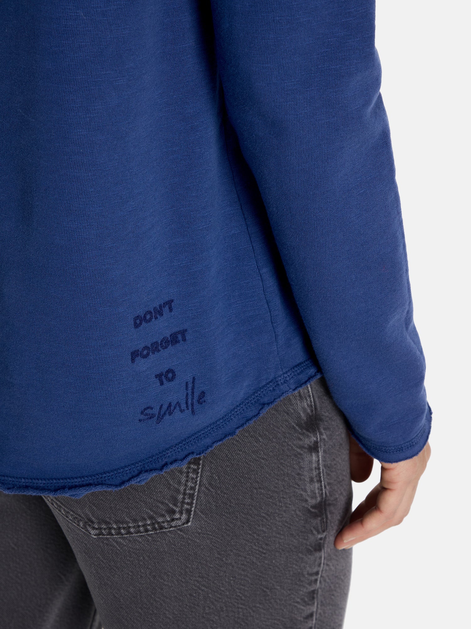 Sweatshirt "CathrinaEP" aus Baumwolle