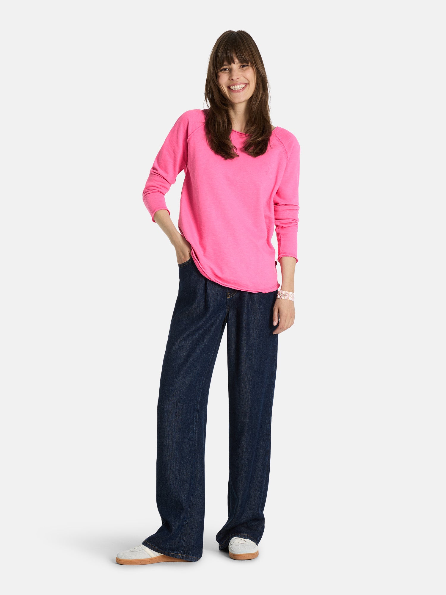 Sweatshirt "CathrinaEP" aus Baumwolle