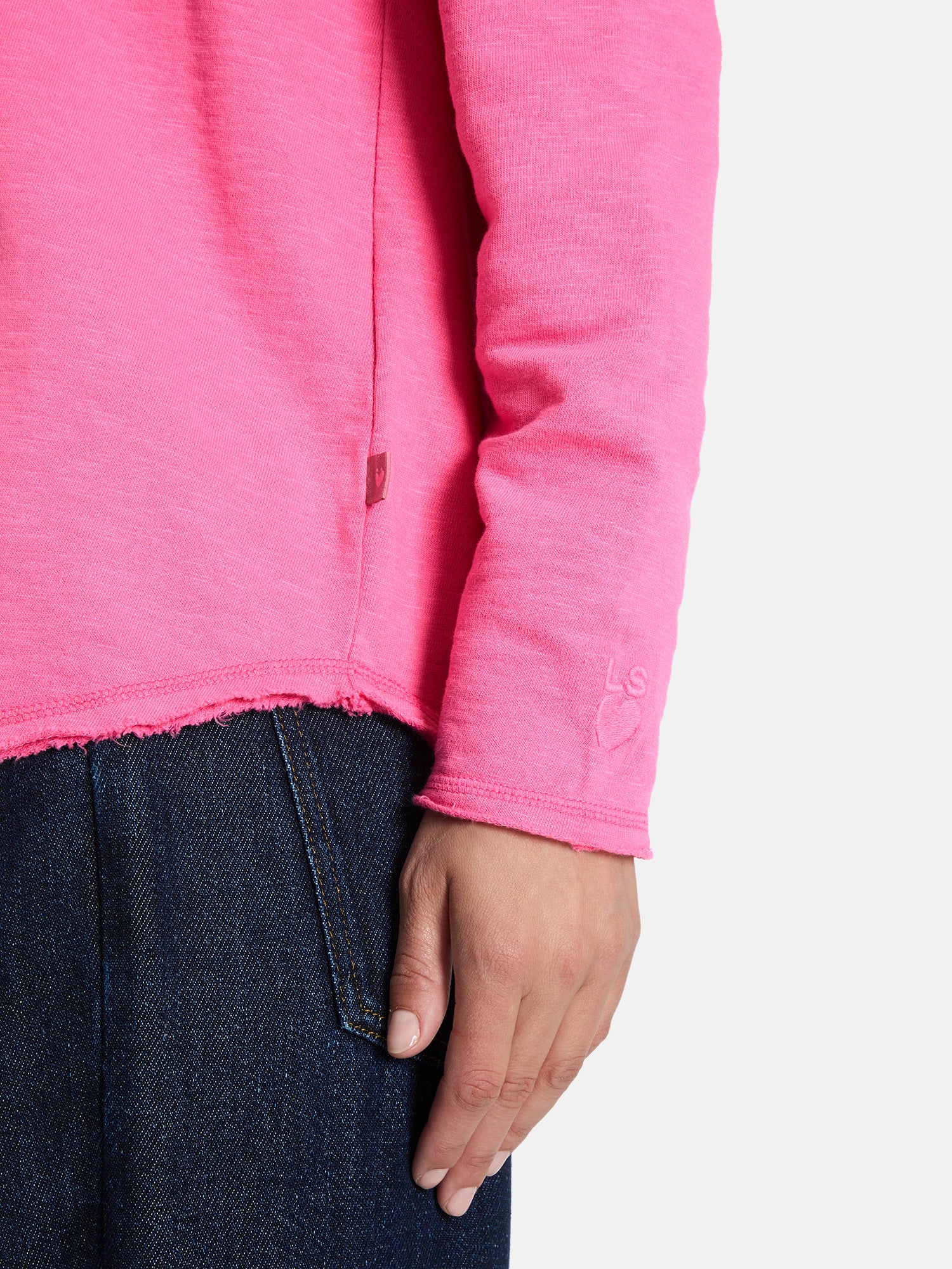 Sweatshirt "CathrinaEP" aus Baumwolle