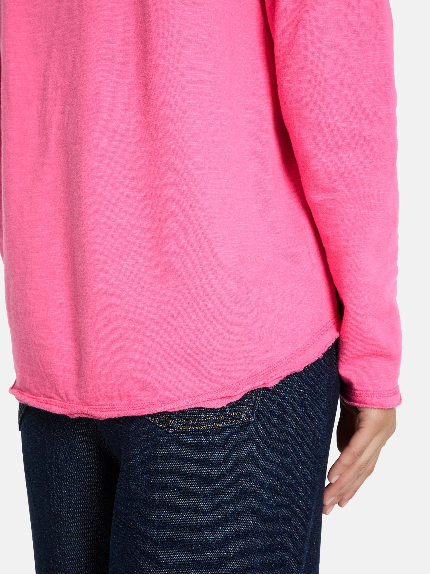Sweatshirt "CathrinaEP" aus Baumwolle