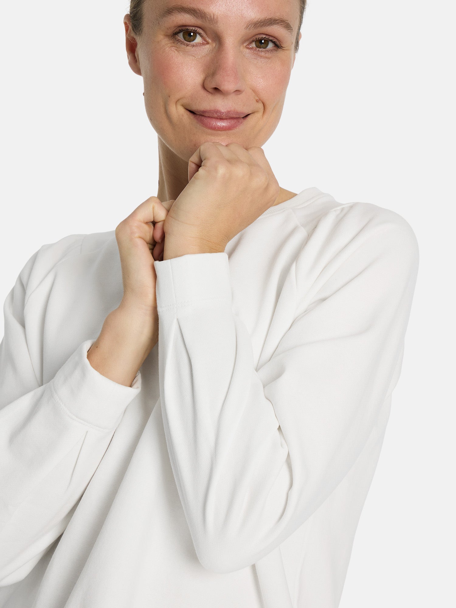 Sweatshirt "EmilyL" aus Baumwollmix