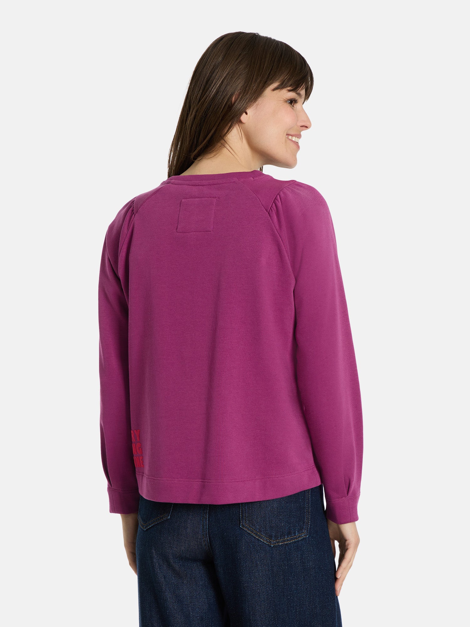 Sweatshirt "EmilyL" aus Baumwollmix