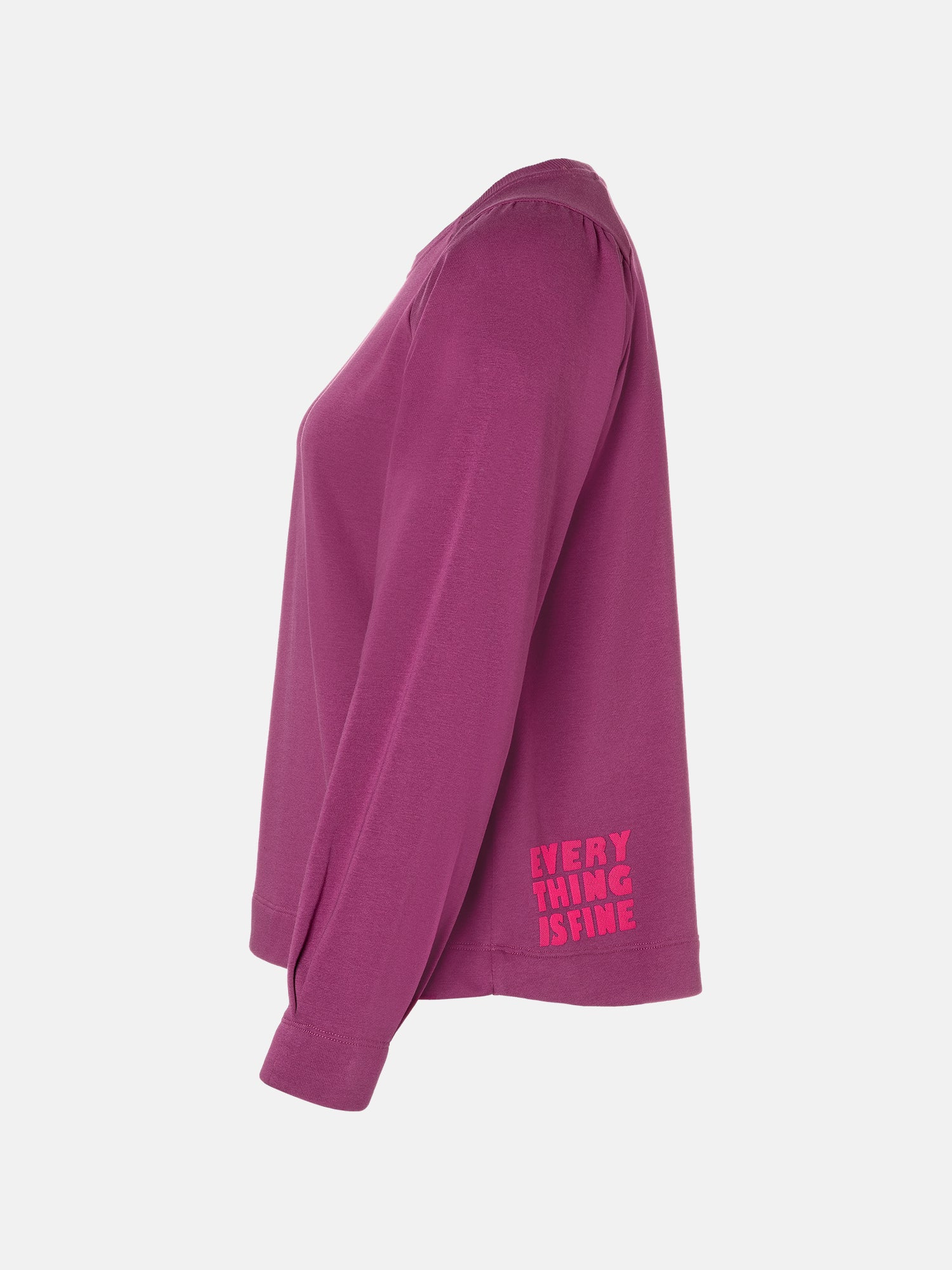 Sweatshirt "EmilyL" aus Baumwollmix