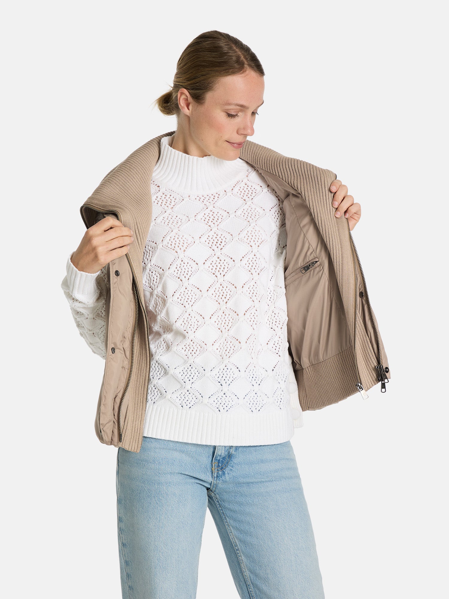 Weste "BatonL" aus Nylon