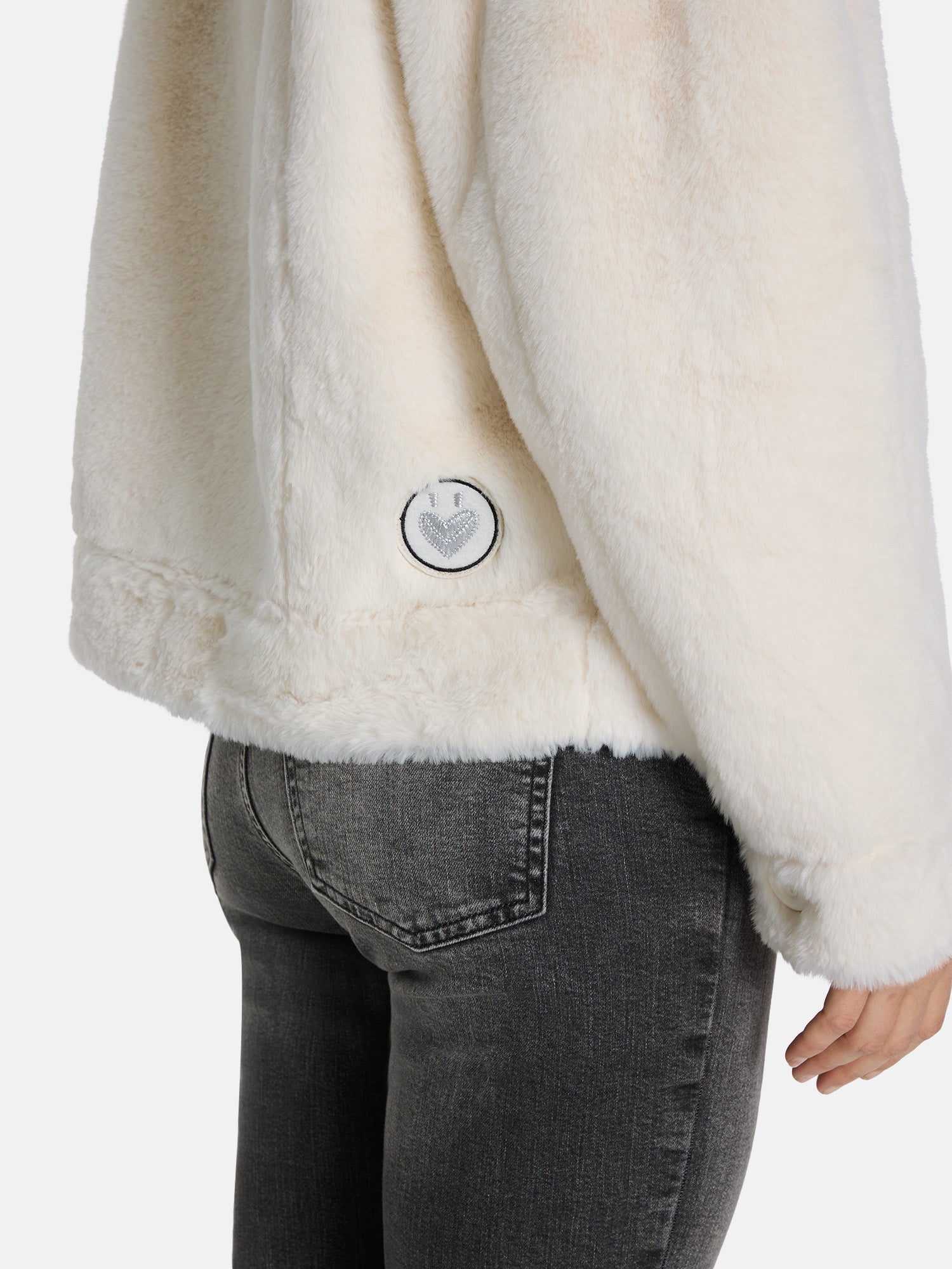 Felljacke "MaliL" mit Fake Fur