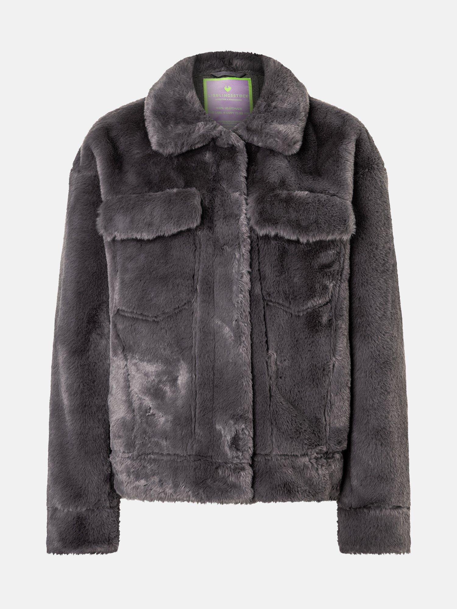 Felljacke "MaliL" mit Fake Fur