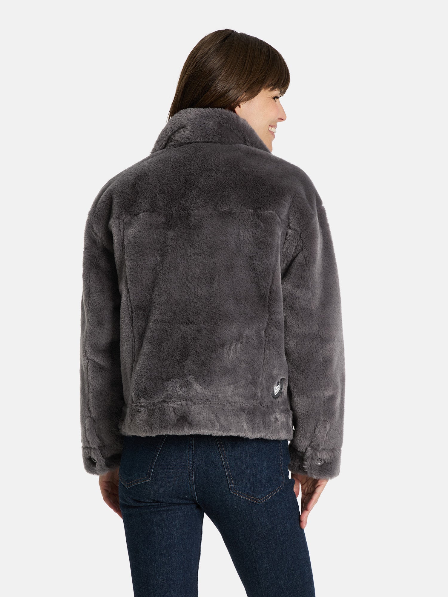 Felljacke "MaliL" mit Fake Fur