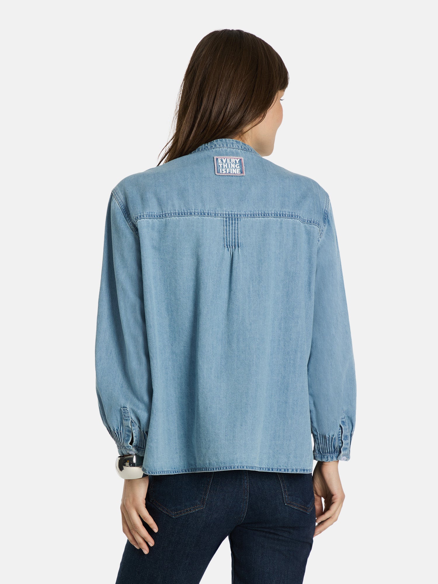 Bluse "EvitaL" mit Lyocell
