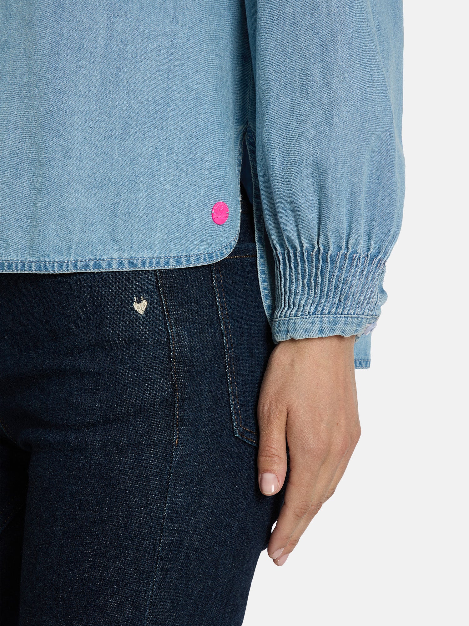Bluse "EvitaL" mit Lyocell