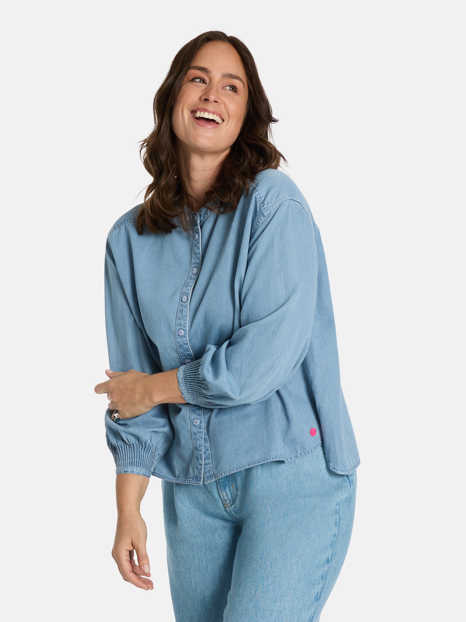 Bluse "EvitaL" mit Lyocell