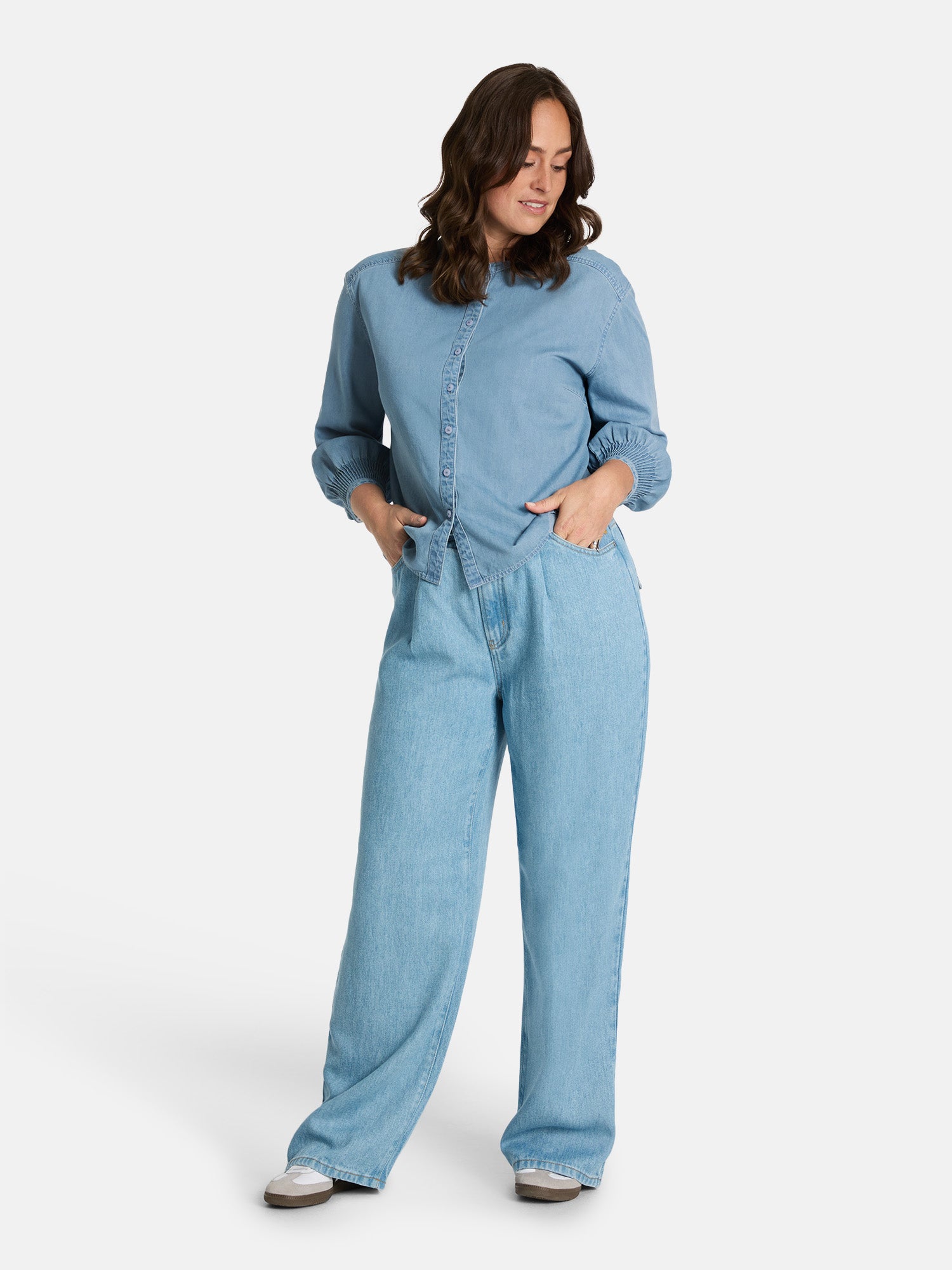Bluse "EvitaL" mit Lyocell