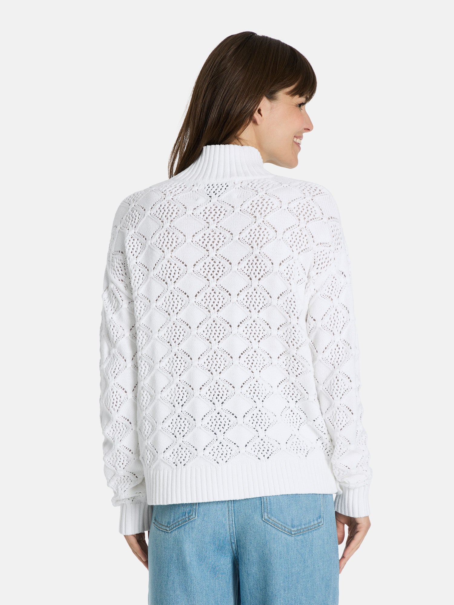 Pullover "ColineL" aus Baumwollmix