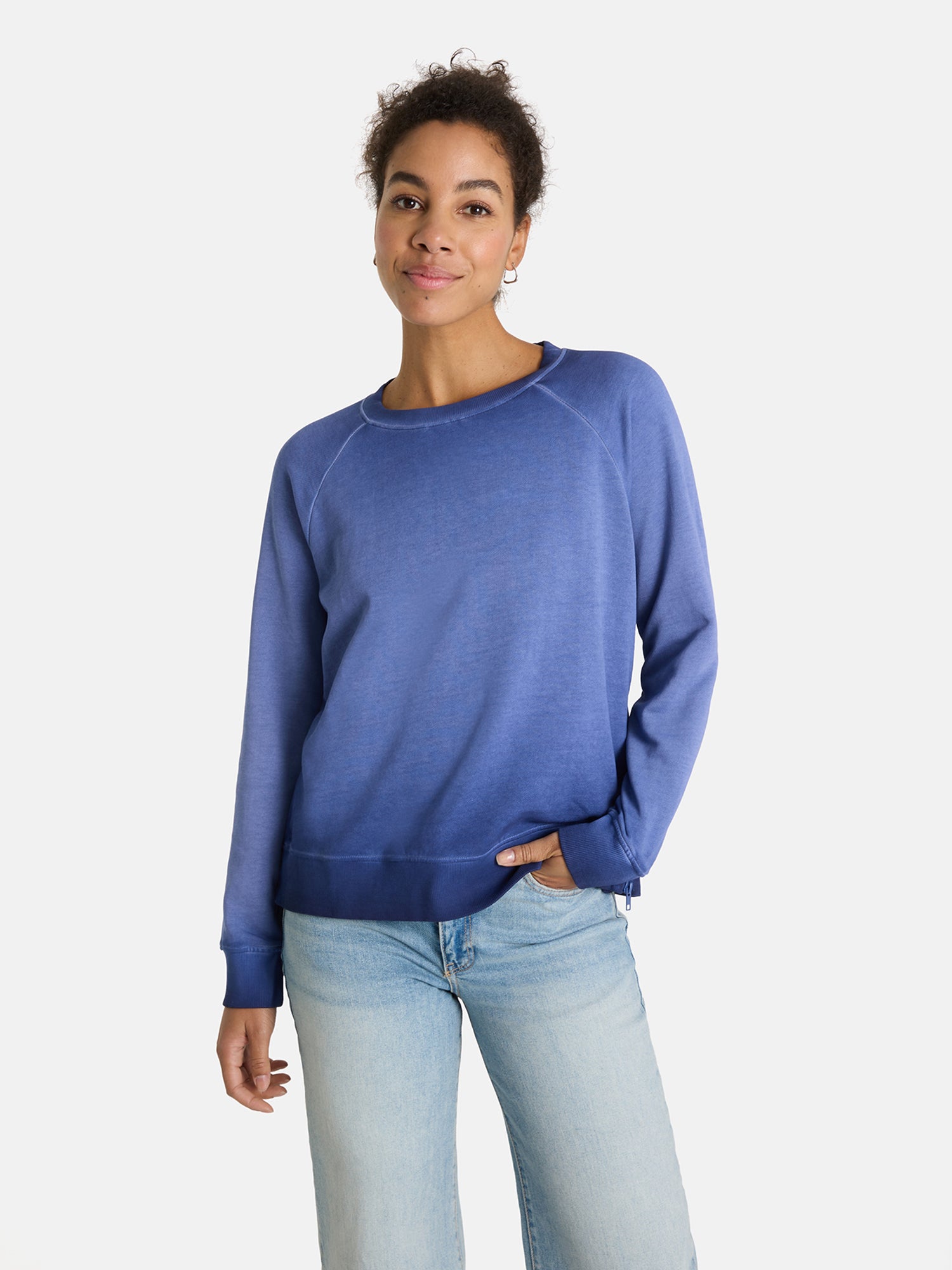 Sweatshirt "NavyEP" aus Baumwolle