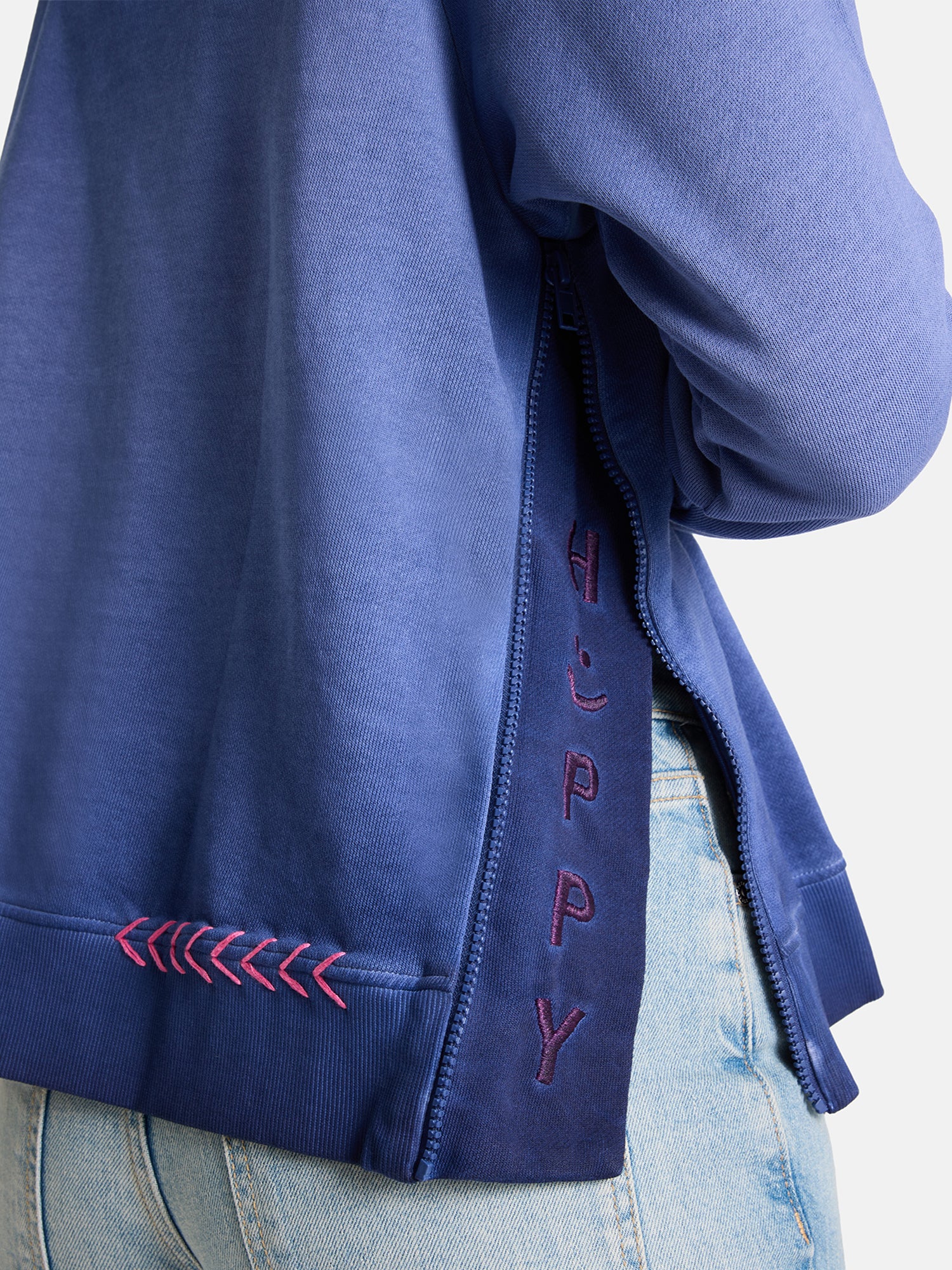 Sweatshirt "NavyEP" aus Baumwolle