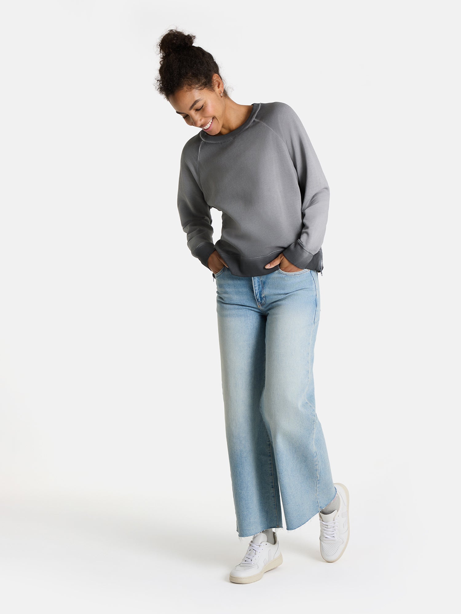 Sweatshirt "NavyEP" aus Baumwolle