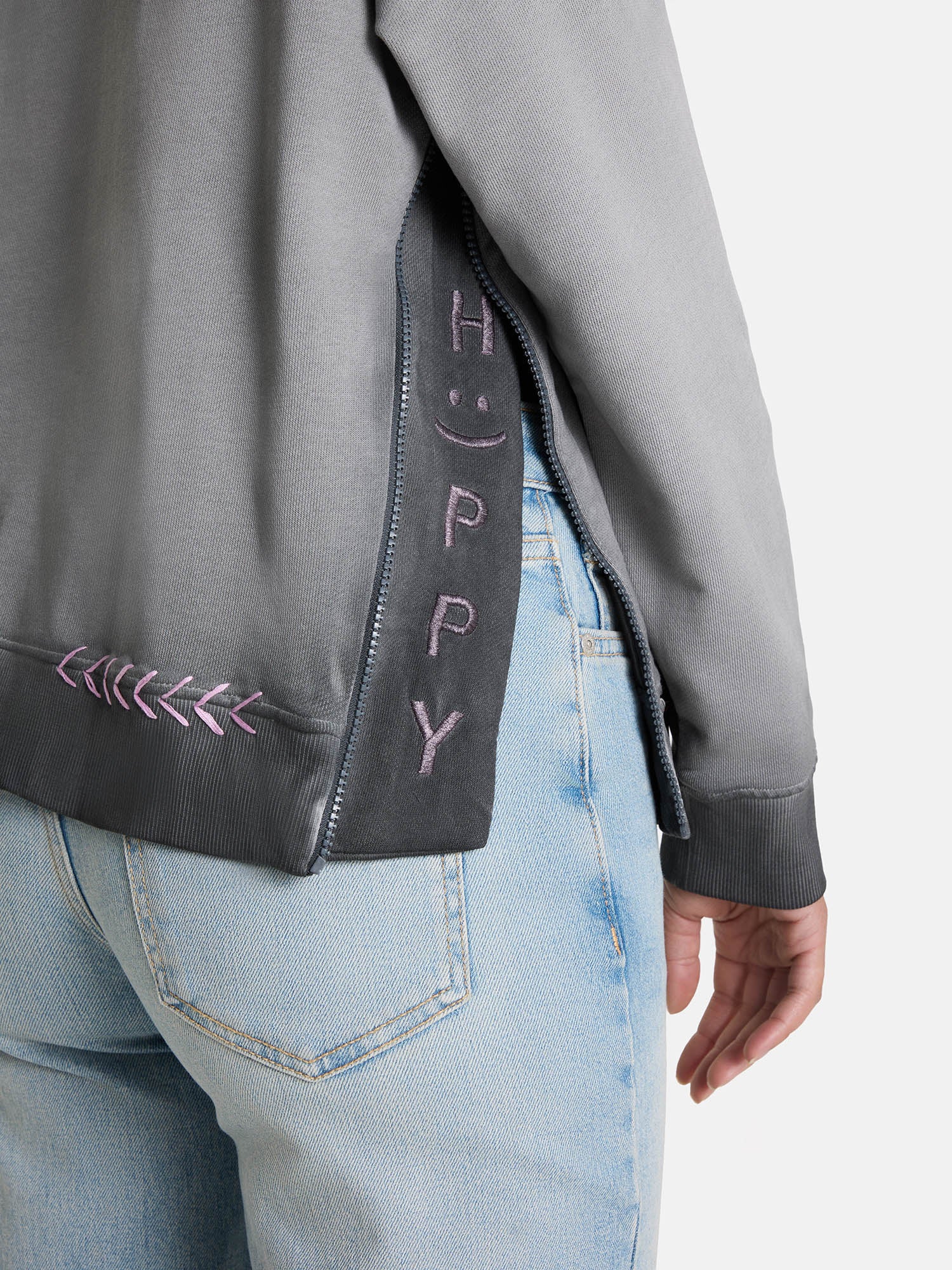 Sweatshirt "NavyEP" aus Baumwolle