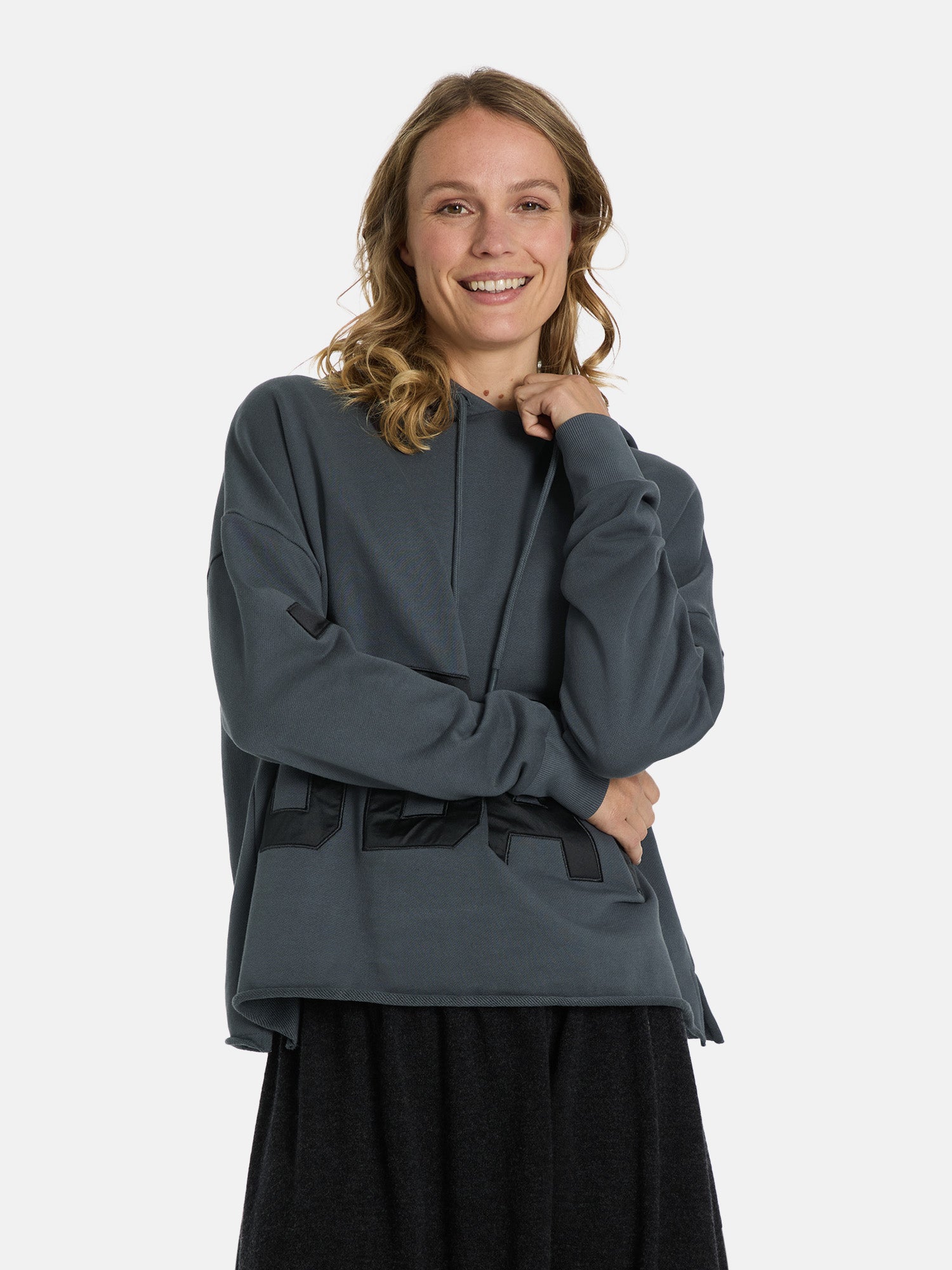 Sweatshirt "JergasL" aus Baumwolle