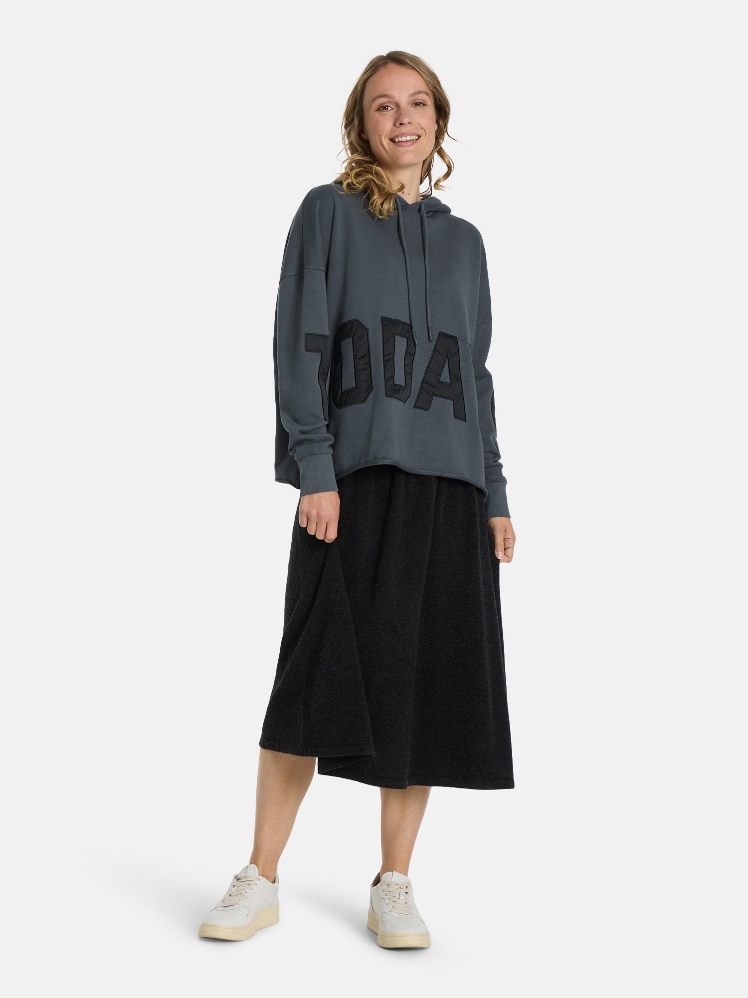 Sweatshirt "JergasL" aus Baumwolle