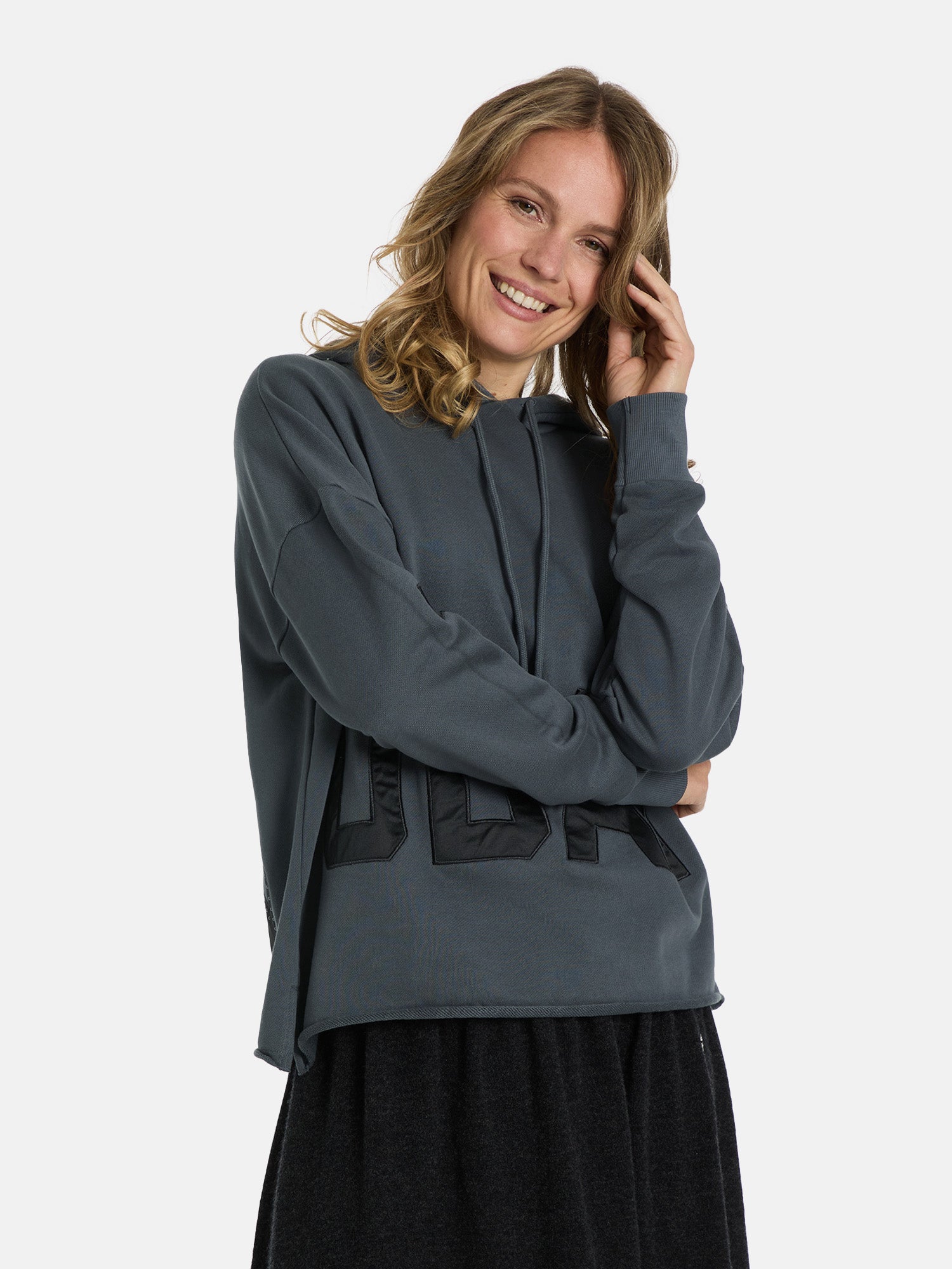 Sweatshirt "JergasL" aus Baumwolle