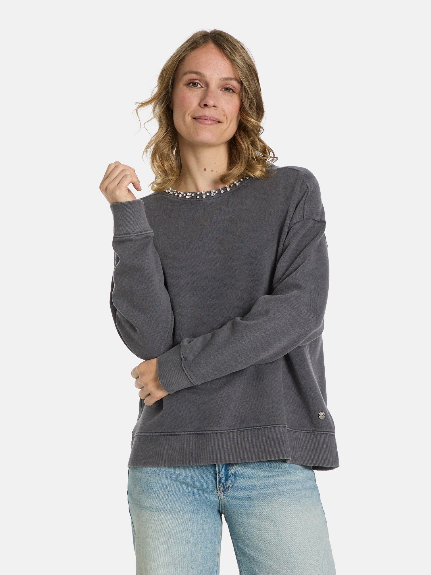 Sweatshirt "JottaL" aus Baumwolle