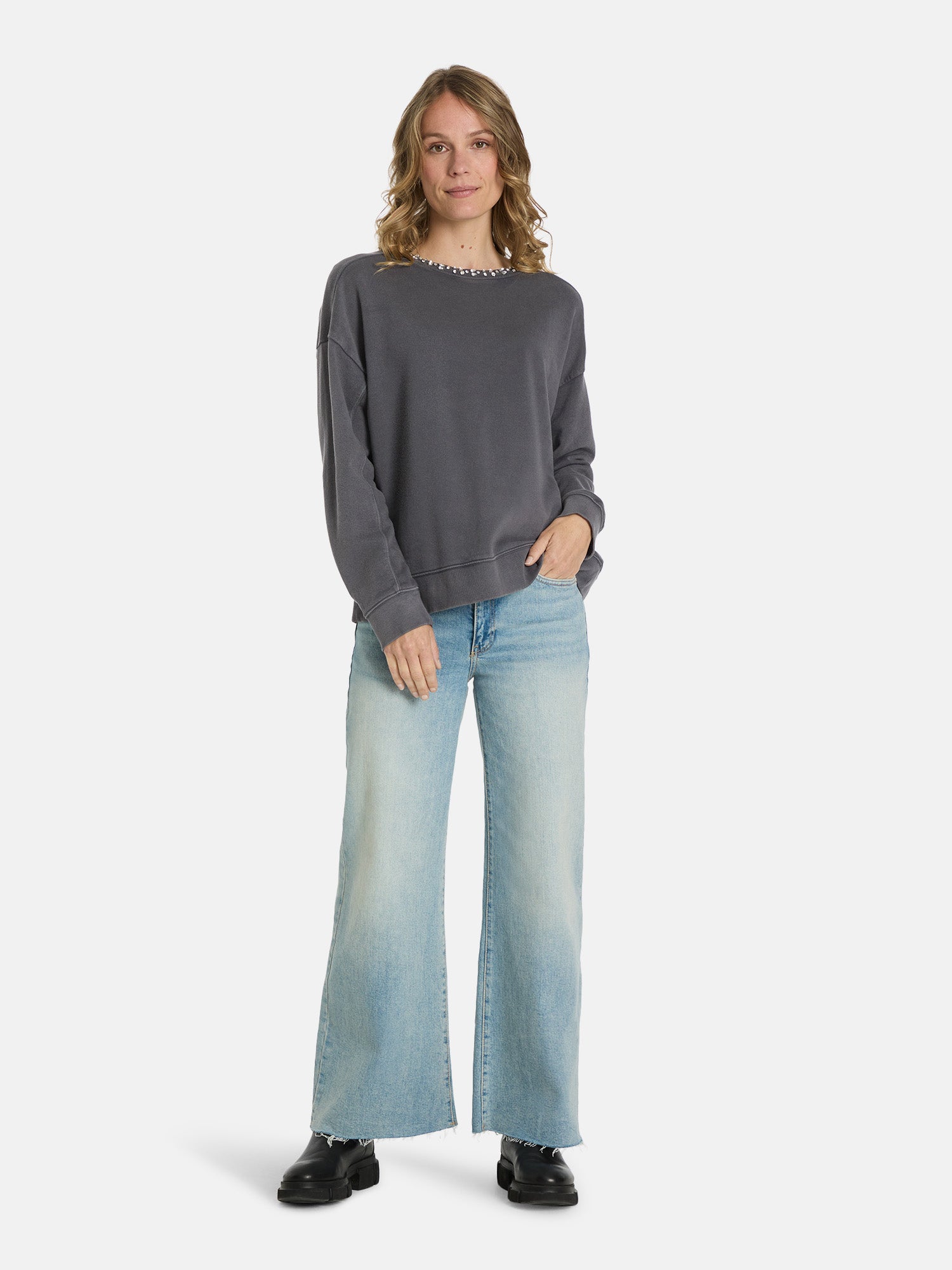 Sweatshirt "JottaL" aus Baumwolle