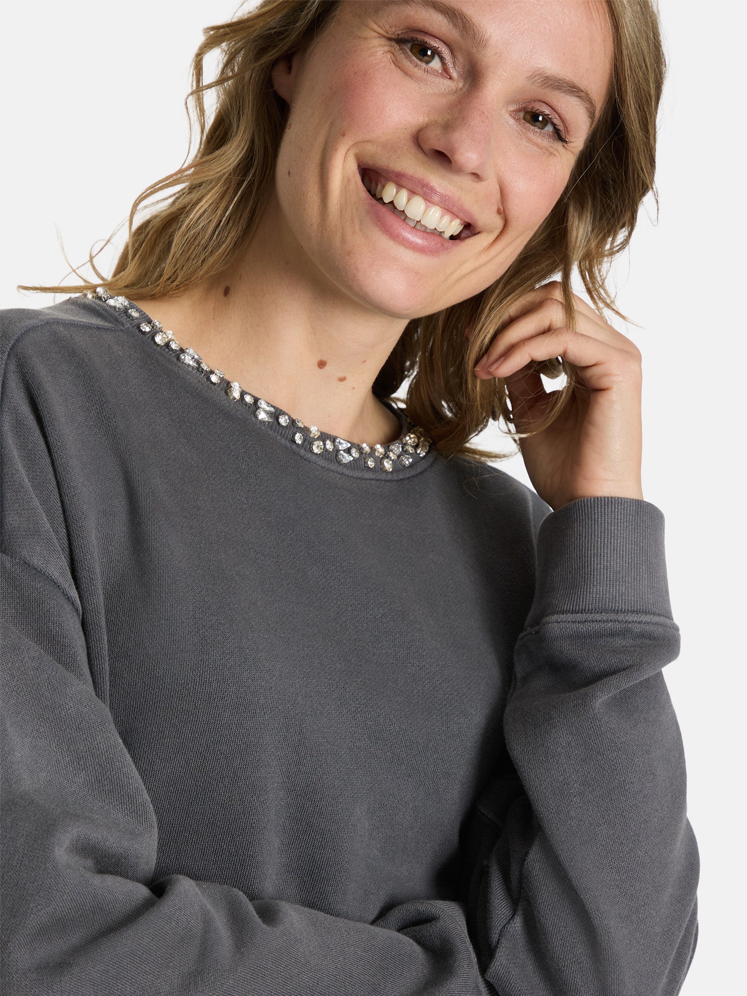 Sweatshirt "JottaL" aus Baumwolle