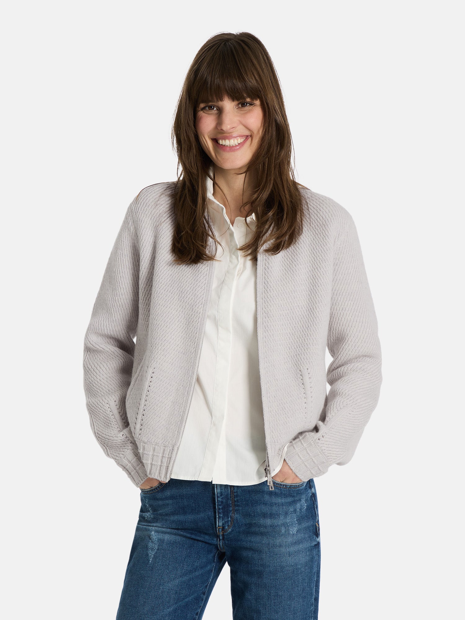 Jacke "SemiramisL" mit Wolle