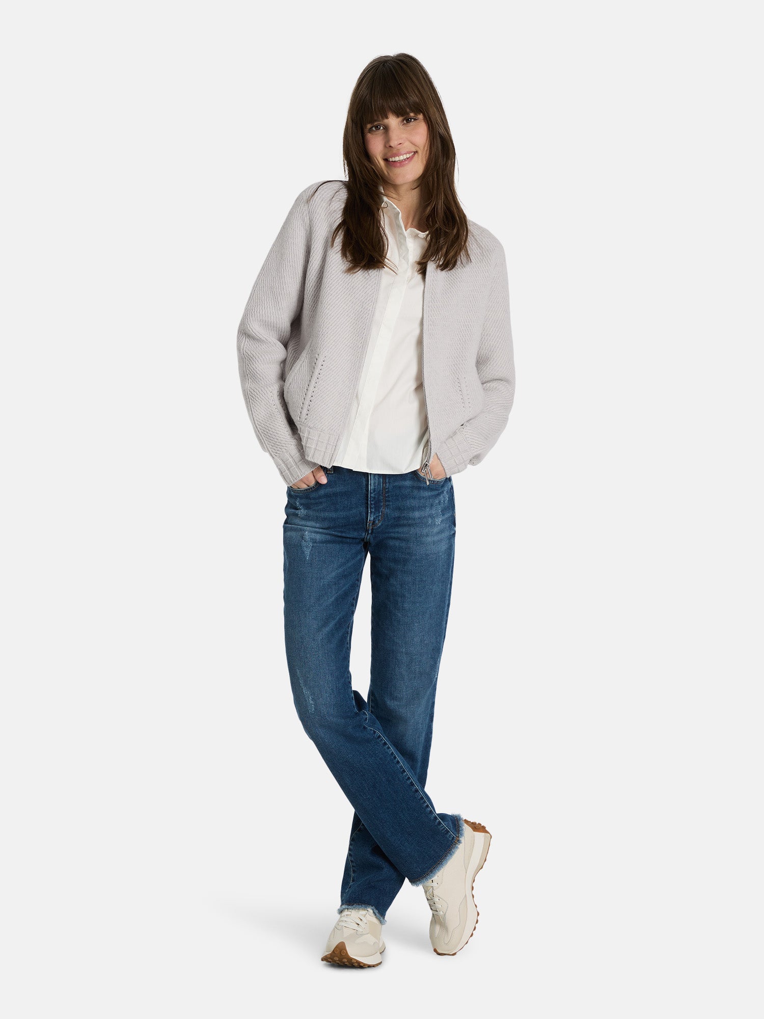 Jacke "SemiramisL" mit Wolle