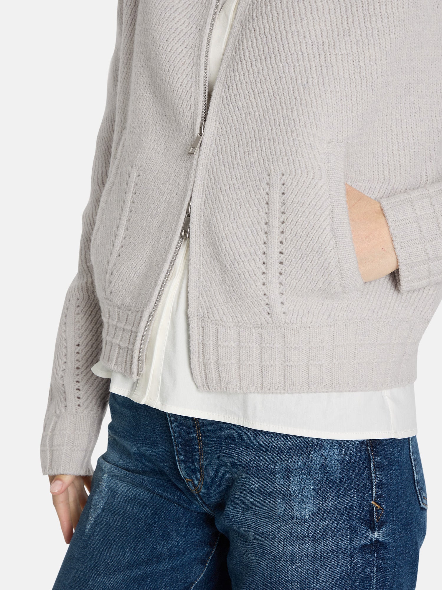 Jacke "SemiramisL" mit Wolle